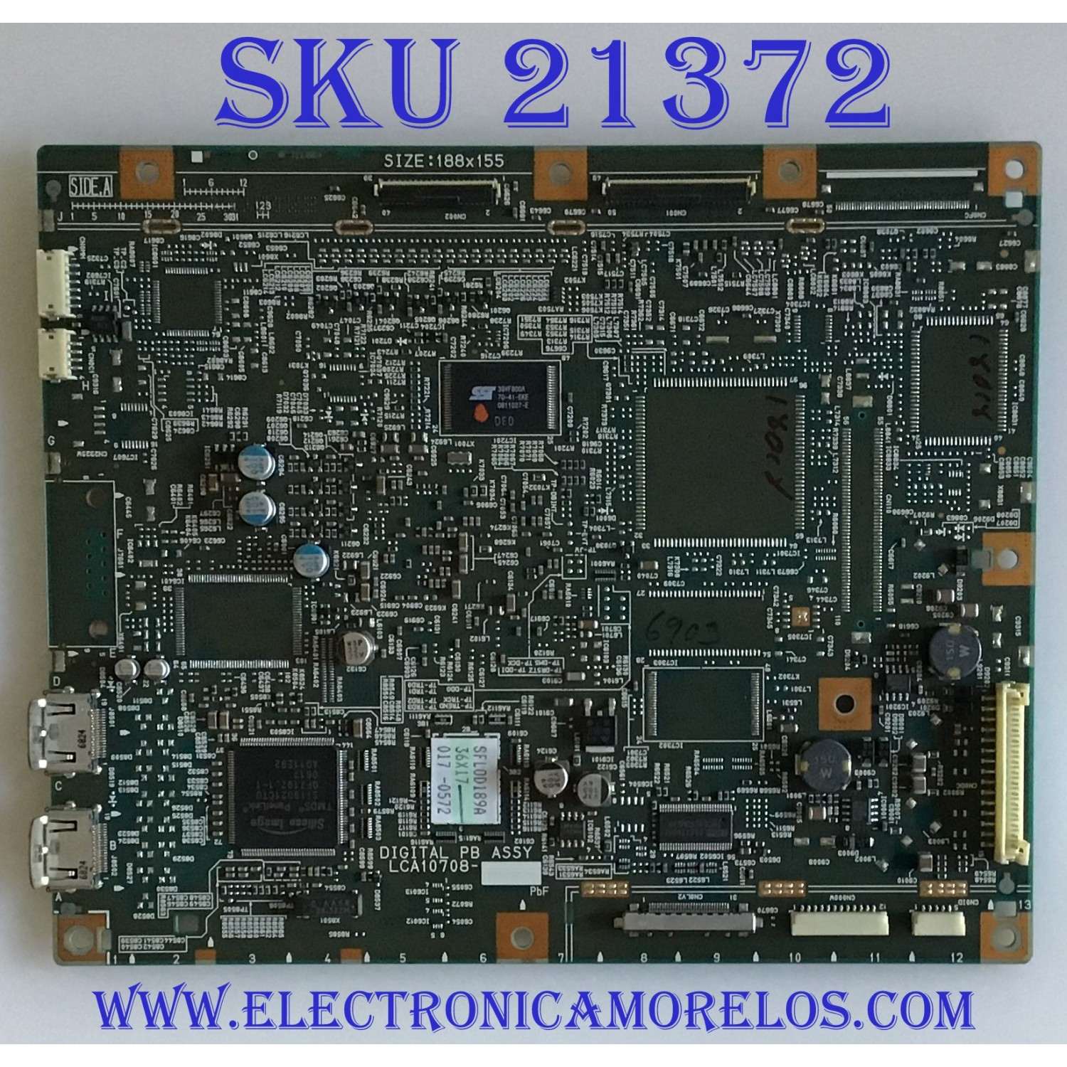 DIGITAL BOARD JVC / SFL-1312B / LCA10710 / LCBA10710 / PANEL LTA400WS-L02 / MODELOS LT-40X667 / LT-37X887