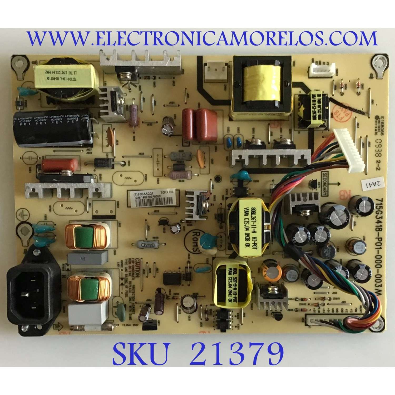 FUENTE DE PODER  INSIGNIA / PWTV9G5AAQQ1 / 715G3418-P01-000-003M  / 9G5AAQQ1 / PANEL T260XW02 V.U / MODELOS NS-L26Q-10A  / E269AZNKW3BTNN