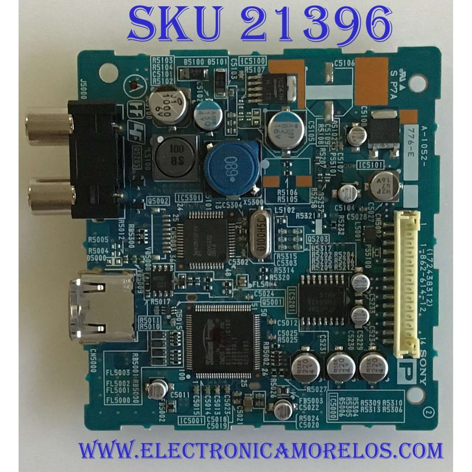 TARJETA A/V SONY / A-1107-291-A / 1-862-614-12 / 172438312 / PANEL LTY320W2-L02 / MODELO KLV-S26A10 / KE-42M1 / KLV-32M1 / KLV-S19A10 / KLV-S23A10 / KLV-S32A10 / KLV-S40A10