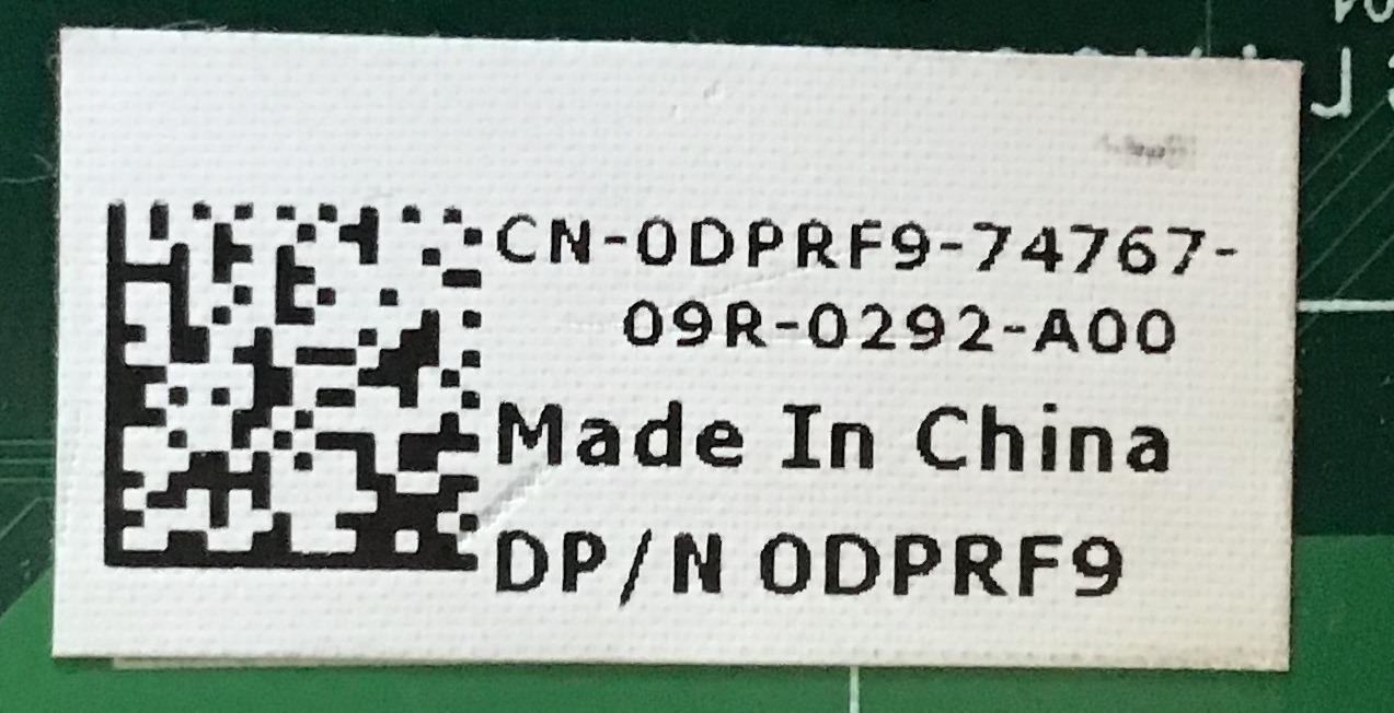 TARJETA MADRE DELL INSPIRON   CON PROCESADOR  DE ESCRITORIO / DELH-MP-00008289-004 / CN-0DPRF9-7476709R / 842B2B80B2F8 /  TIPO DE MEMORIA DDR3  SDRAM / MODELOS 2205 /  2305  - Imagen 4