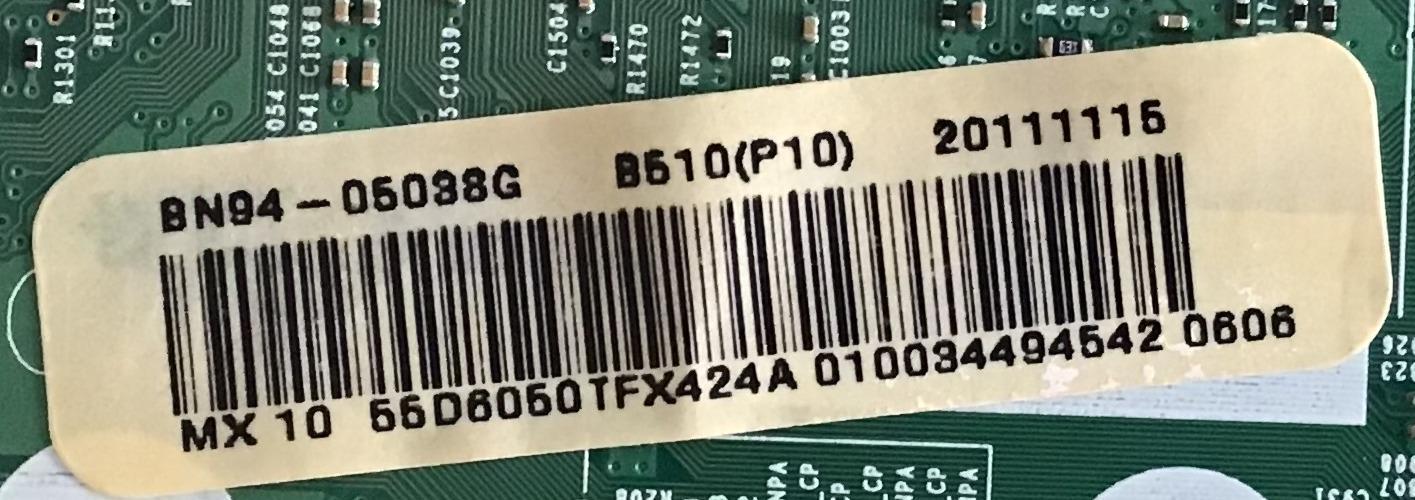 MAIN SAMSUNG / BN94-05038G / BN97-06022A / BN41-01587E / SUSTITUTAS BN94-04358A / BN94-04358B / BN94-04358C / BN94-04358G / BN94-05113Y MAS SUSTITUTAS EN DESCRIPCION  / PANEL LTJ550HJ05-C / MODELO UN55D6050TFXZA H301 - Imagen 4