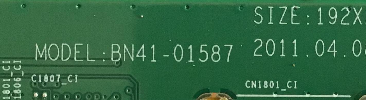 MAIN SAMSUNG / BN94-05038G / BN97-06022A / BN41-01587E / SUSTITUTAS BN94-04358A / BN94-04358B / BN94-04358C / BN94-04358G / BN94-05113Y MAS SUSTITUTAS EN DESCRIPCION  / PANEL LTJ550HJ05-C / MODELO UN55D6050TFXZA H301 - Imagen 2