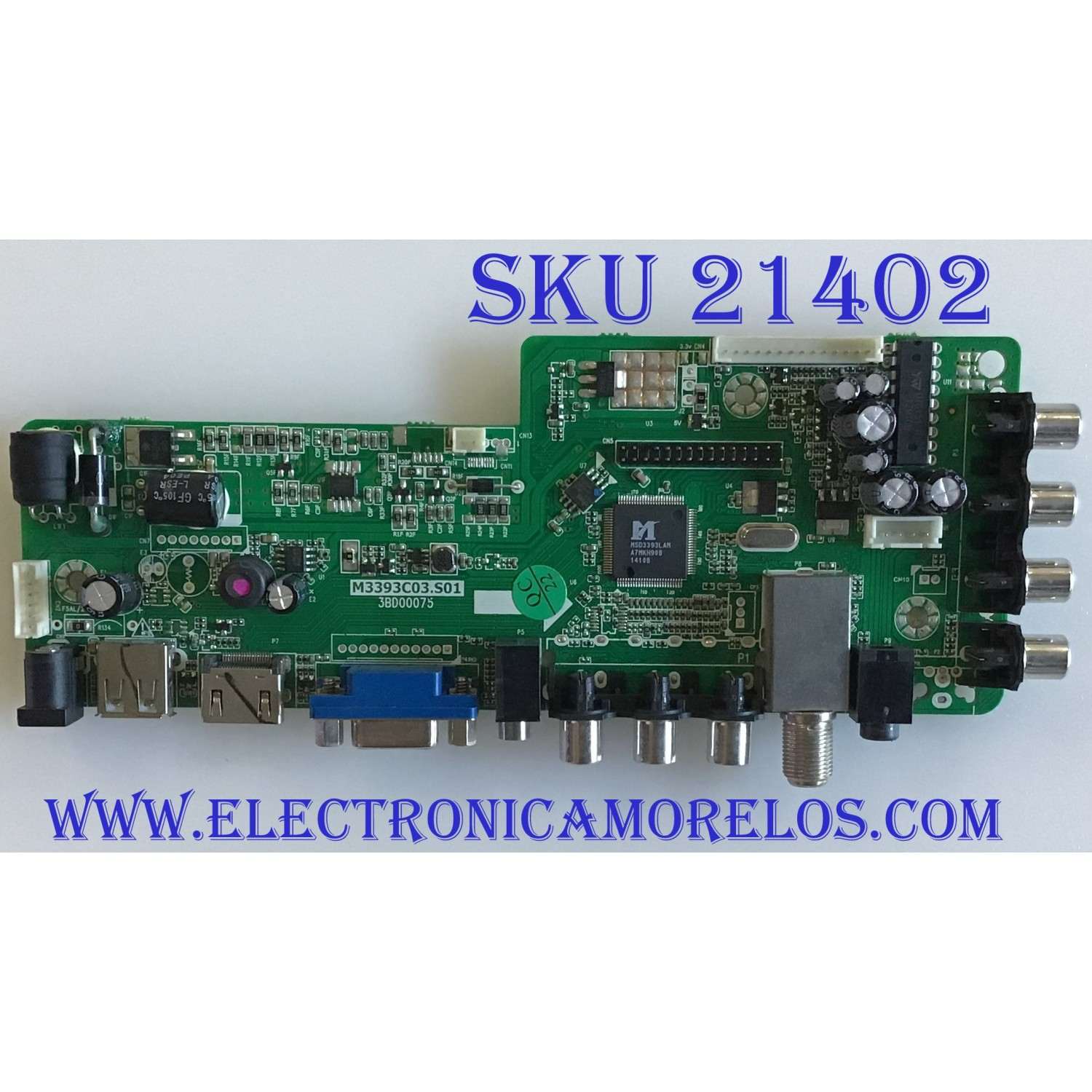MAIN DIGITREX / CKJH140709 / M3393C03.S01 / 3BD00075 / AY1425A00 / PANEL TS236FL01 / MODELO DX24HKM