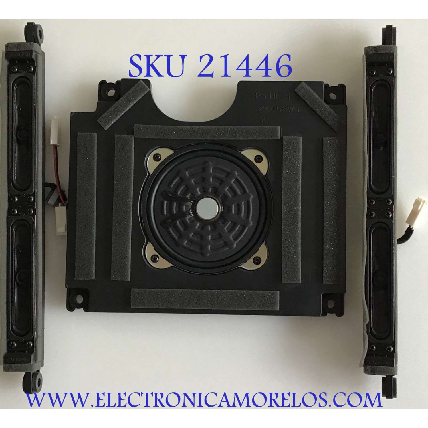 KIT DE BOCINAS PARA TV SHARP / ZA458WJ / ZA456WJ / MODELO LC-46LE810UN / LC-46LE820UN /