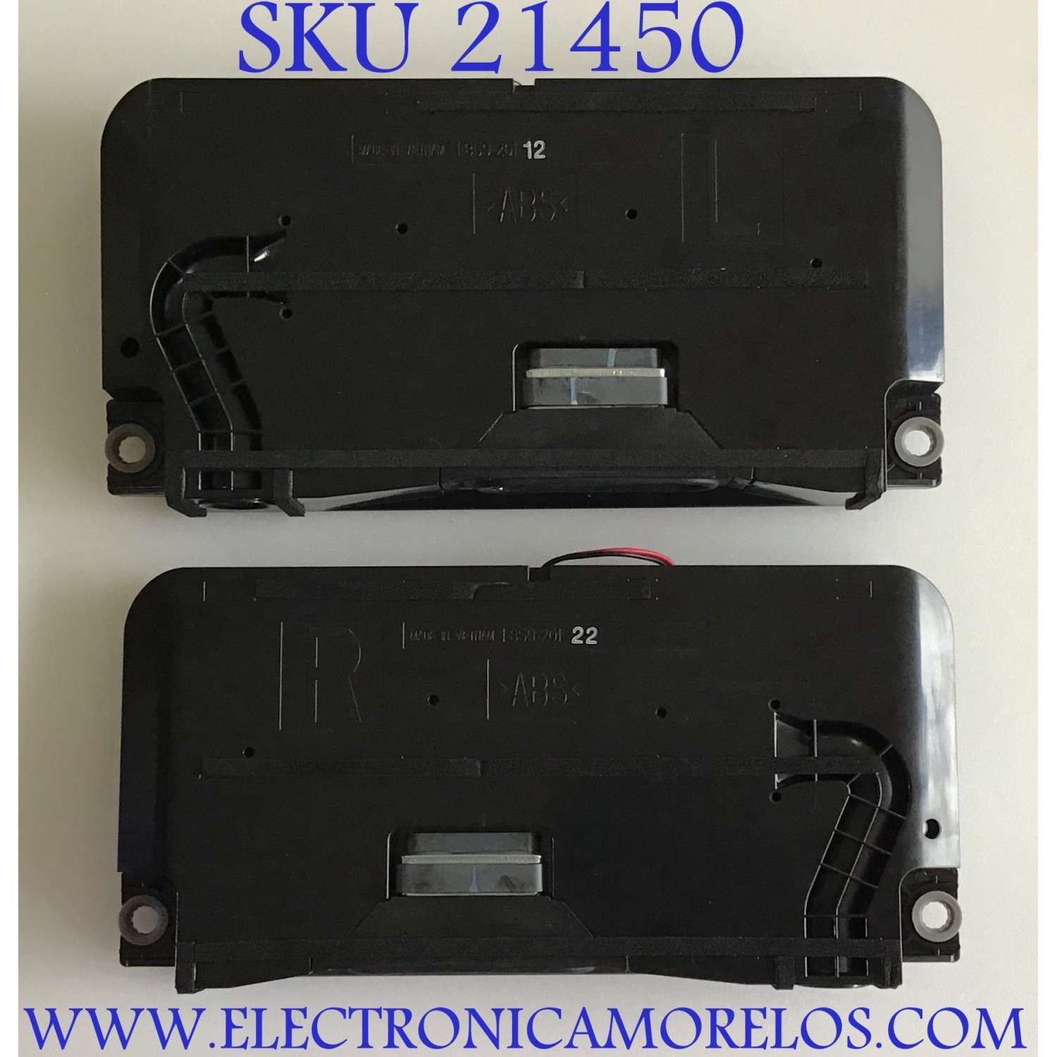 KIT DE BOCINAS PARA TV SONY / 1-859-201-22 / 1-859-201-12 / VHT7D27  / MODELO XBR-55X900F / XBR-65X900E