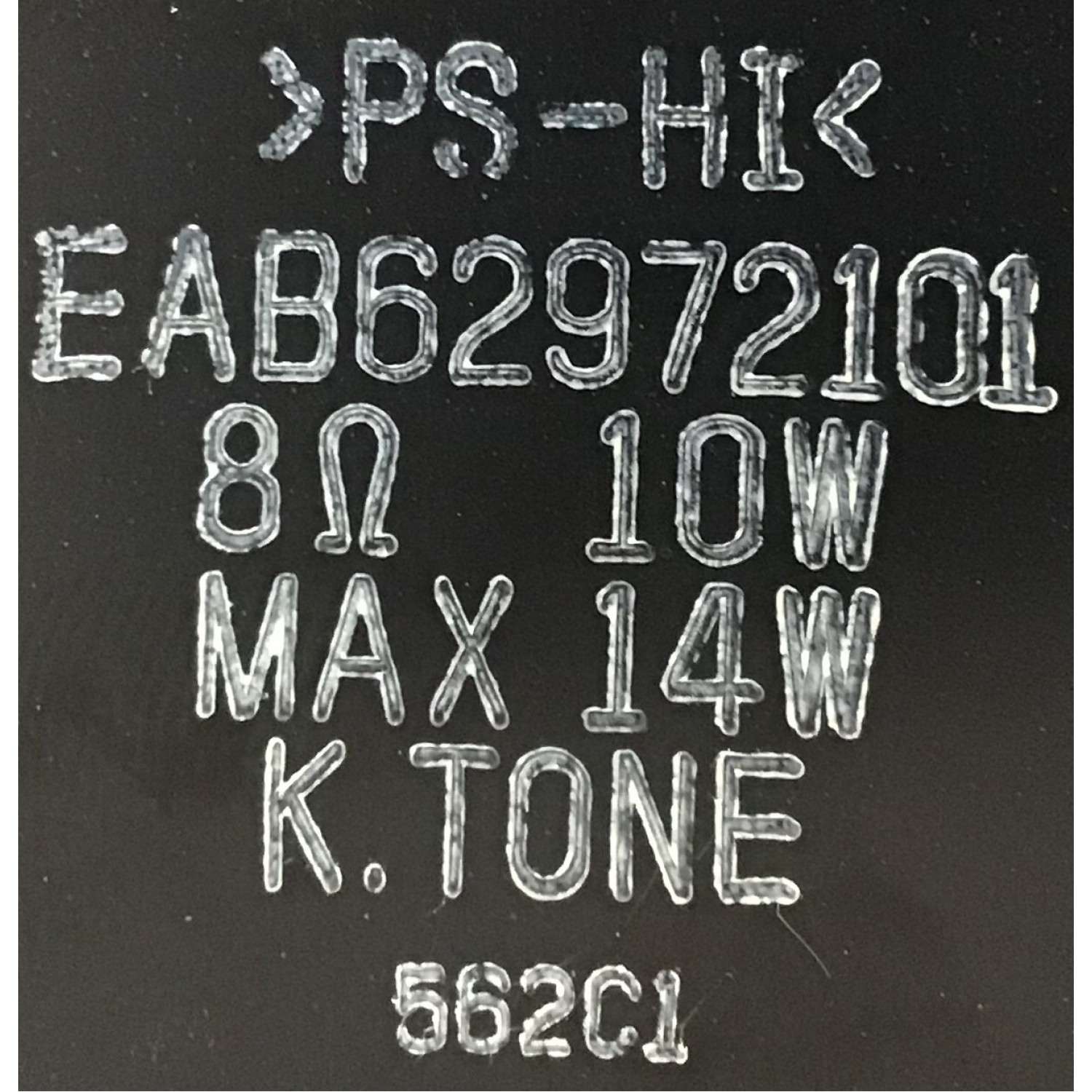 KIT DE BOCINAS PARA TV LG / EAB62972102 / EAB62972101 / MODELOS 55LB6300-U / 42LB5600-UZ / 42LB5600-UH / 55LY340C-UA / 47LY340C-UA / 50LB6300-US / 55LB6100-UG / 42LY570H-UA / 42LY340C-UA / 70LB7100-UC / 65LB7100-UB / 65LB6300-UE / 60LB7100-UT /  - Imagen 3