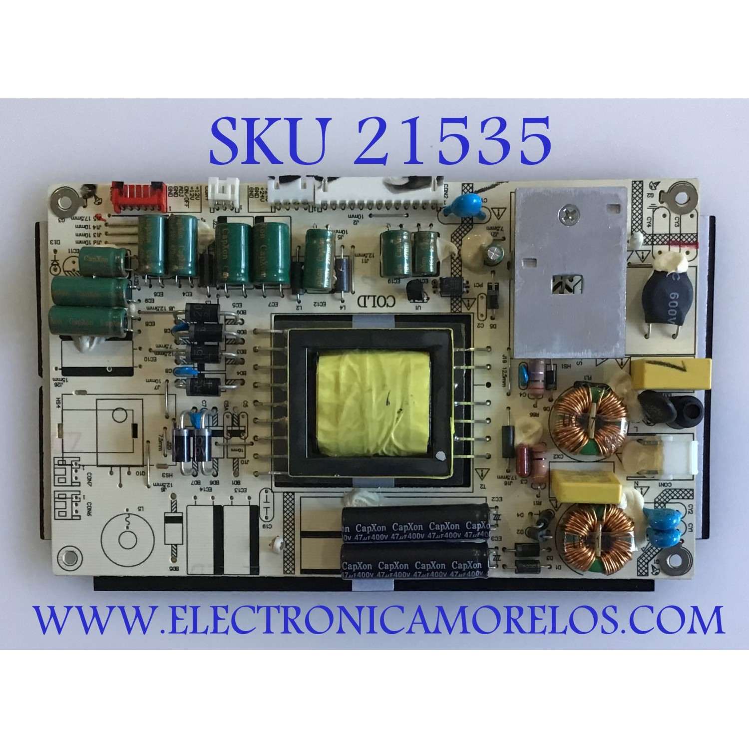 FUENTE DE PODER APEX / LK-SP407202A / MO25150030 / 20120523 / CQC04001011196 / PANEL T315XW06 V.5 / MODELO LE3212D