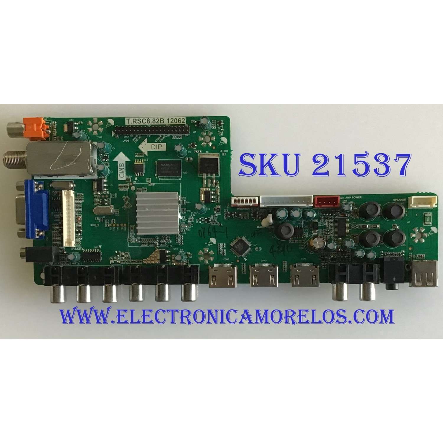 MAIN SCEPTRE / 6021041296 / T.RSC8.82B 12062 / 1B2C0726 / PANEL HV320WX2-201 / MODELO E325BV-HD