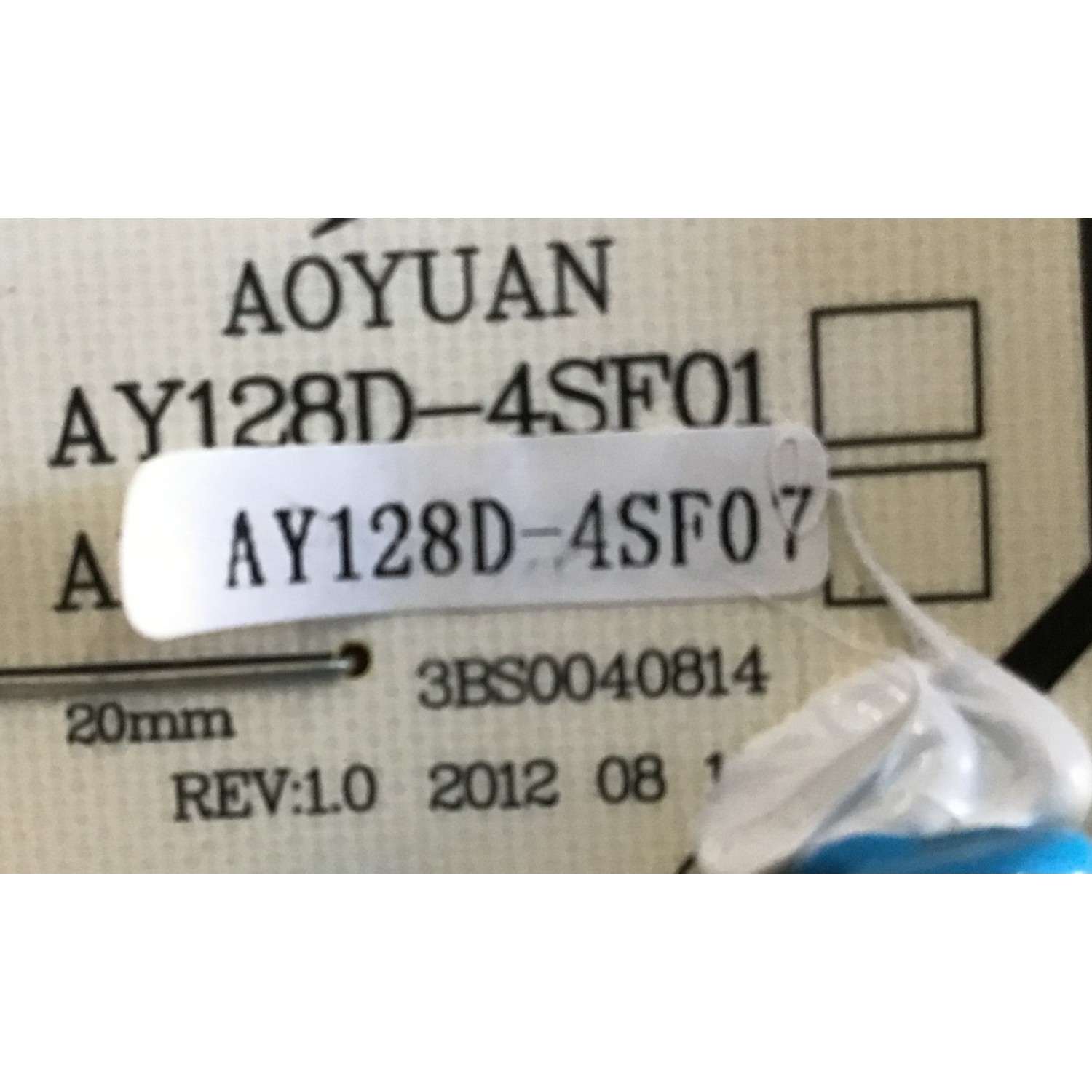 FUENTE DE PODER WESTINGHOUSE / AY128D-4SF07 / 3BS0040814 / PANEL LTA400HM24 / MODELO EU40F1G1 TW-74121 - Imagen 3