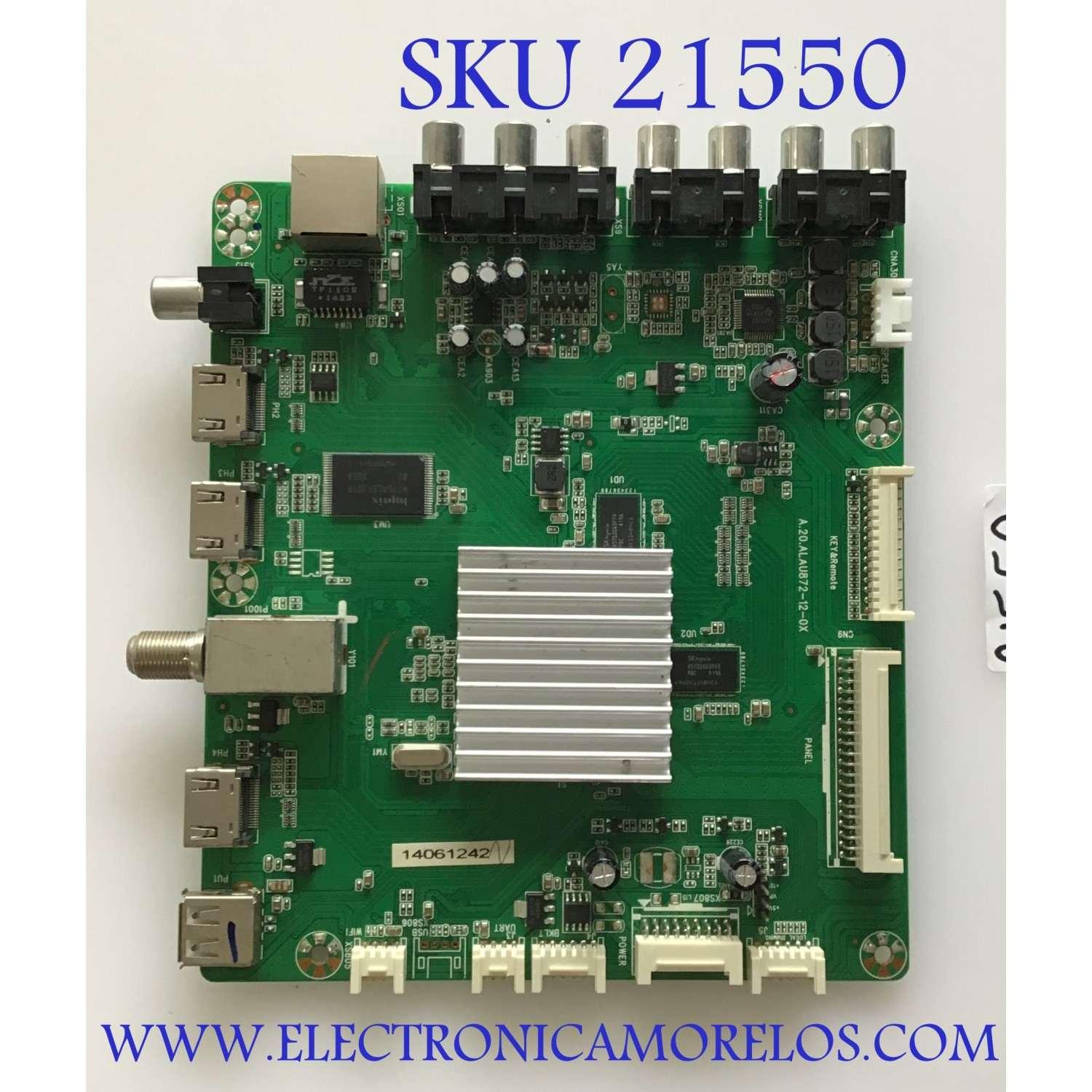MAIN PARA TV RCA RE0110872LNA0-A1 / RE0110872LNA0 / PANEL LSC320AN02-FI-12V / MODELO SLD32A30RQ 4417-SL32A30-A1