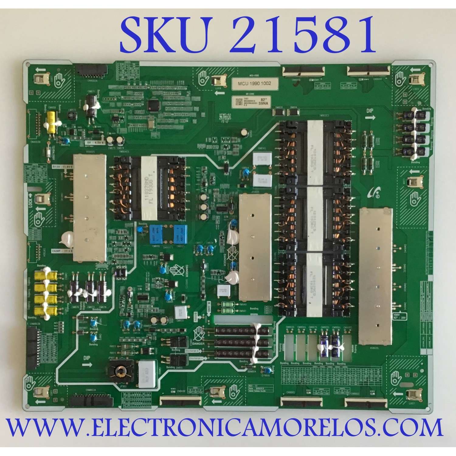 LED DRIVER SAMSUNG / BN44-00981A / L82S9NA_RHS / BN4400981A / PANEL CY-TR082FLLV1H / MODELOS QN82Q90 / QN82Q90RAFXZA FA01 / QN82Q90RAFXZA FC02
