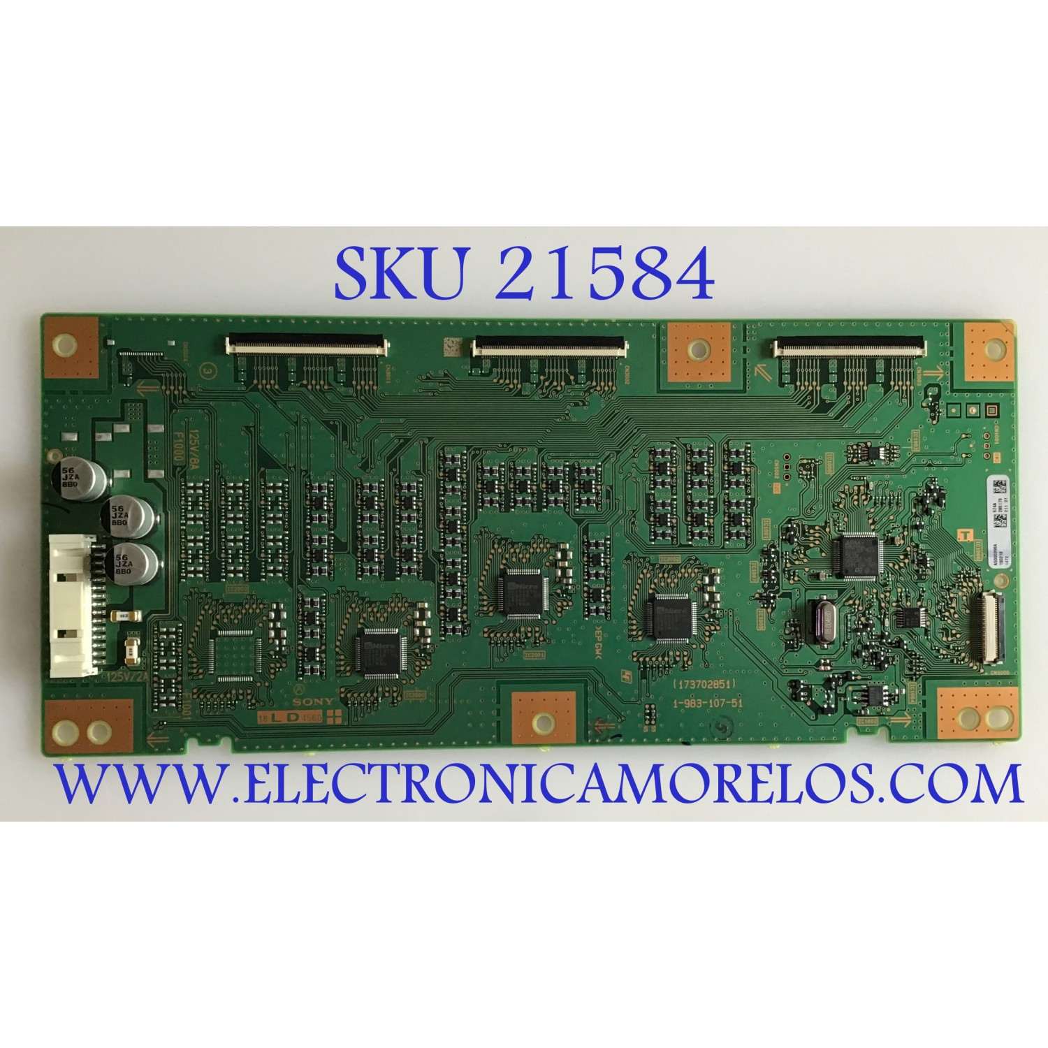 LED DRIVER PARA TV SONY BRAVIA / NUMERO DE PARTE A5000396A / 1-983-107-51 / A-500-0396-A 574 / A5000396A 574 / 173702851 / PANEL´S YD8F007DND01B / LSY550FF04-B01 / MODELO XBR-55X900F / XBR55X900F