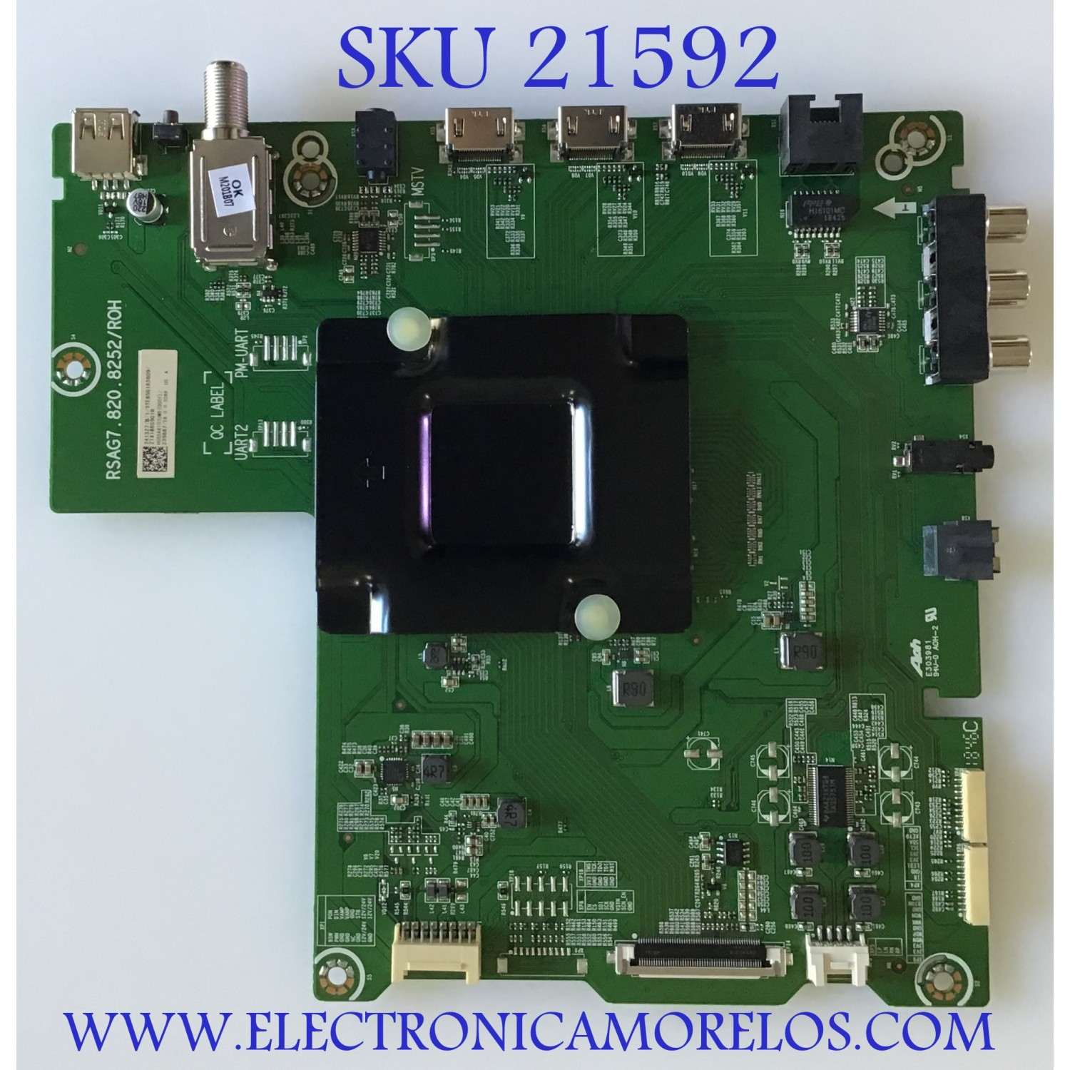 MAIN SHARP / 241327 / RSAG7.820.8252/ROH / 239887 / PANEL HD650S1U71-L1\S0\GM\ROH / MODELO LC-65Q7330U / LC-65Q7300U