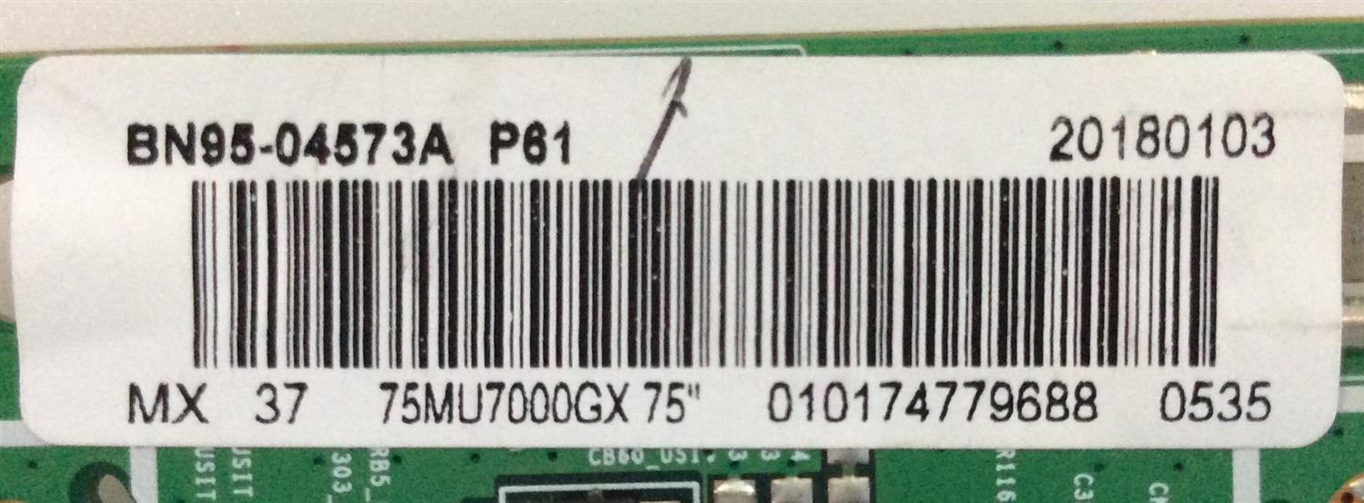 T-CON SAMSUNG / BN95-04573A / BN97-13560A / BN41-02625A / PANEL CY-KM075FLLVDH / MODELOS UN75MU800DFXZA FE05 / UN75MU800DFXZA FA02 / UN75MU8000FXZA FC05 / UN75MU800DFXZA - Imagen 3