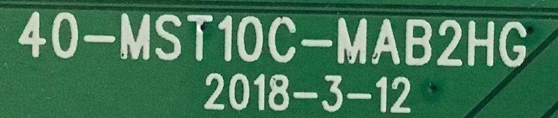 MAIN TCL / 08-CS49TML-LC244AA / 40-MST10C-MAB2HG / V8-ST10K01-LF1V1282 / 08-MST1001-MA300AA / PANEL LVU485ND1L CD9W09 / DISPLAY ST4851D04-3 / MODELO 49S405TDAA / 50S431 - Imagen 2