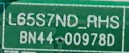 LED DRIVER PARA TV SAMSUNG QLED / NUMERO DE PARTE BN4400978D / L65S7ND_RHS / BN44-00978D / DISPLAY LSF650FF12-P01 / MODELOS QN65Q70RAFXZA AA03 / QN65Q70RAFXZA FA01 / QN65Q70RAFXZA FC02 / QN65Q7DRAFXZA FA01 / QN65Q7DRAFXZA FC02 / QN65Q7DRAFXZA AA03 - Imagen 3