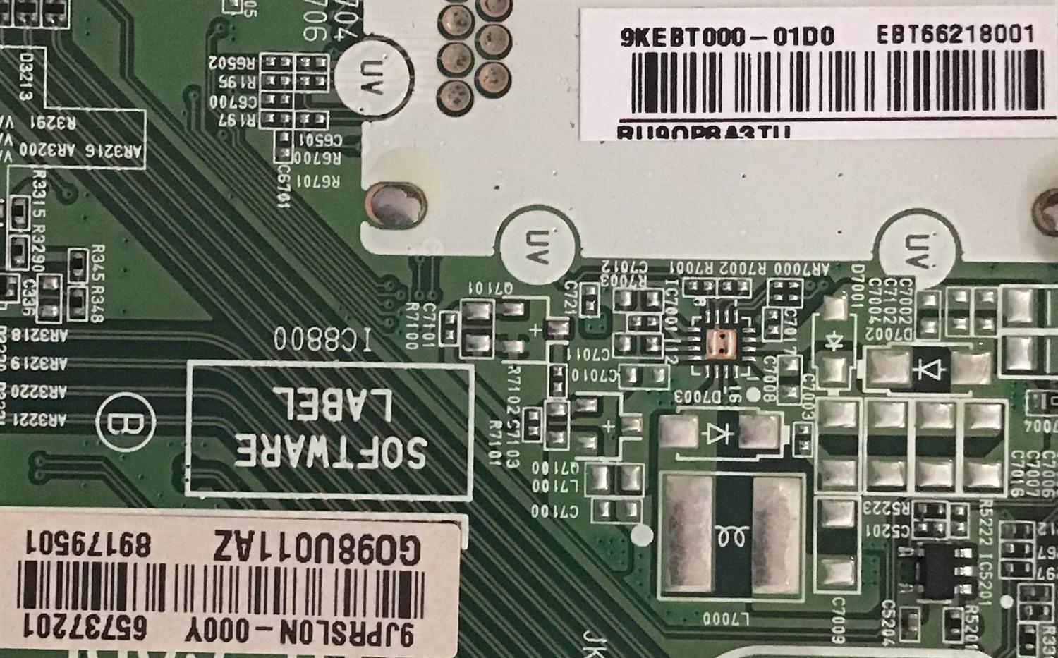 MAIN LG CLASS 4K SMART UHD TV / EBT66218001 / 65737201 / 89179501 / EAX68785004 (1.0) / PANEL NC750DQF-AAHR1 / MODELO 75UM8070PUA.AUSYLOR - Imagen 2