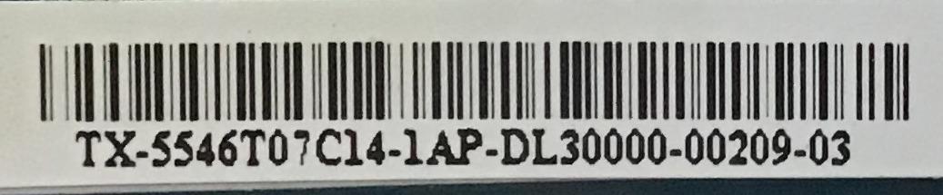 T-CON HAIER  / 55.46T07.C14 / T460HW03 VF CTRL BD / 5546T07C14 / 46T03-C0K / PANEL T460HW07 V.5 / MODELO LE46F2380 - Imagen 2