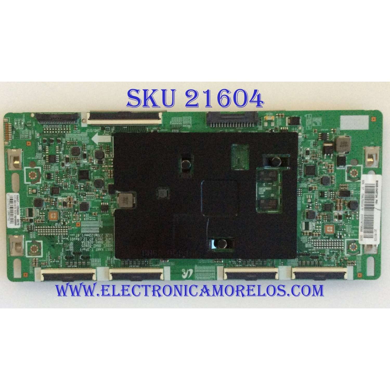 T-CON SAMSUNG / BN95-04573A / BN97-13560A / BN41-02625A / PANEL CY-KM075FLLVDH / MODELOS UN75MU800DFXZA FE05 / UN75MU800DFXZA FA02 / UN75MU8000FXZA FC05 / UN75MU800DFXZA
