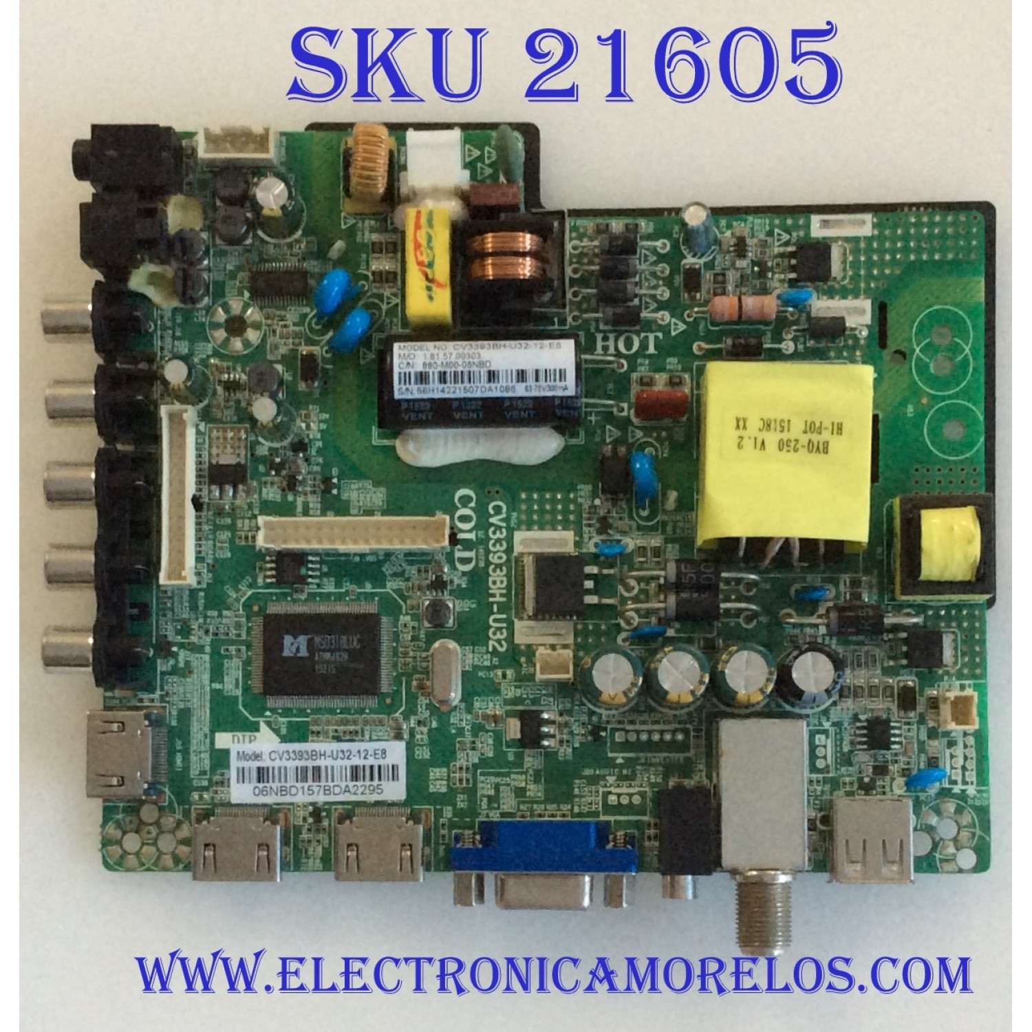 MAIN FUENTE (COMBO) SEIKI / 56H1422 / CV3393BH-U32 / 890-M00-06NBD / ZH15279-1 / MODELO SE32HY