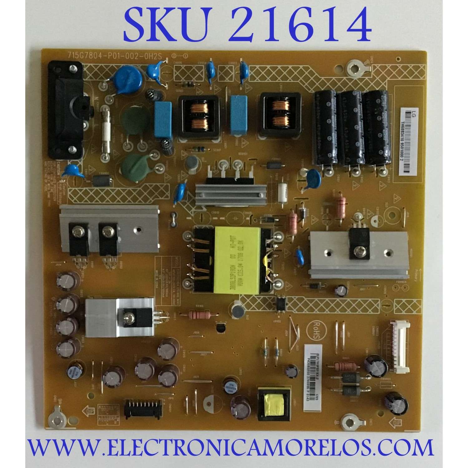 FUENTE DE PODER VIZIO / PLTVGP331XXL2 / 715G7804-P01-002-0H2S / 43080200