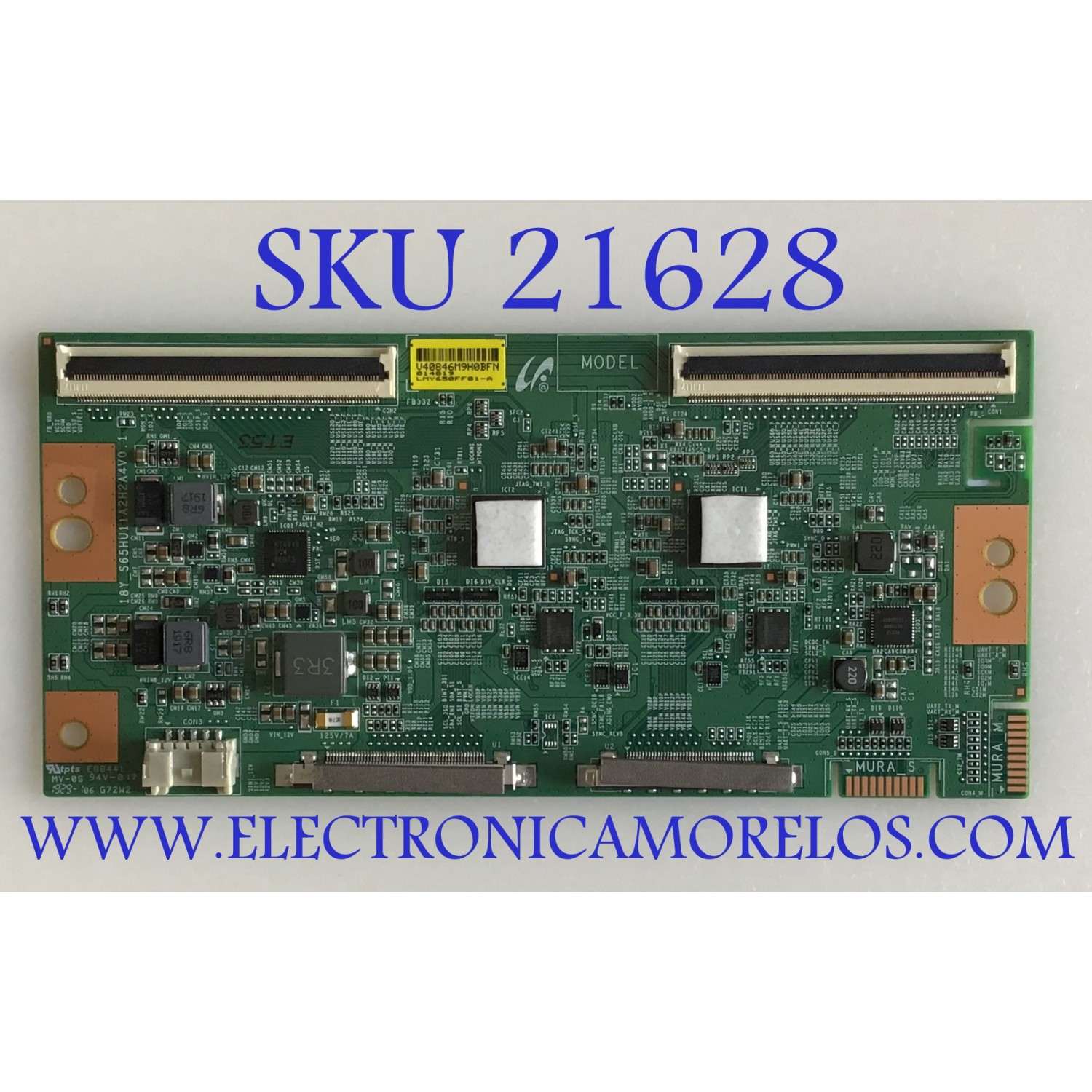T-CON SONY / LJ94-40846M / 18Y_S65HU11A2H2A4V0.1 / LMY650FF01-A / PANEL YD8F009DND01B / MODELO XBR-65X900F