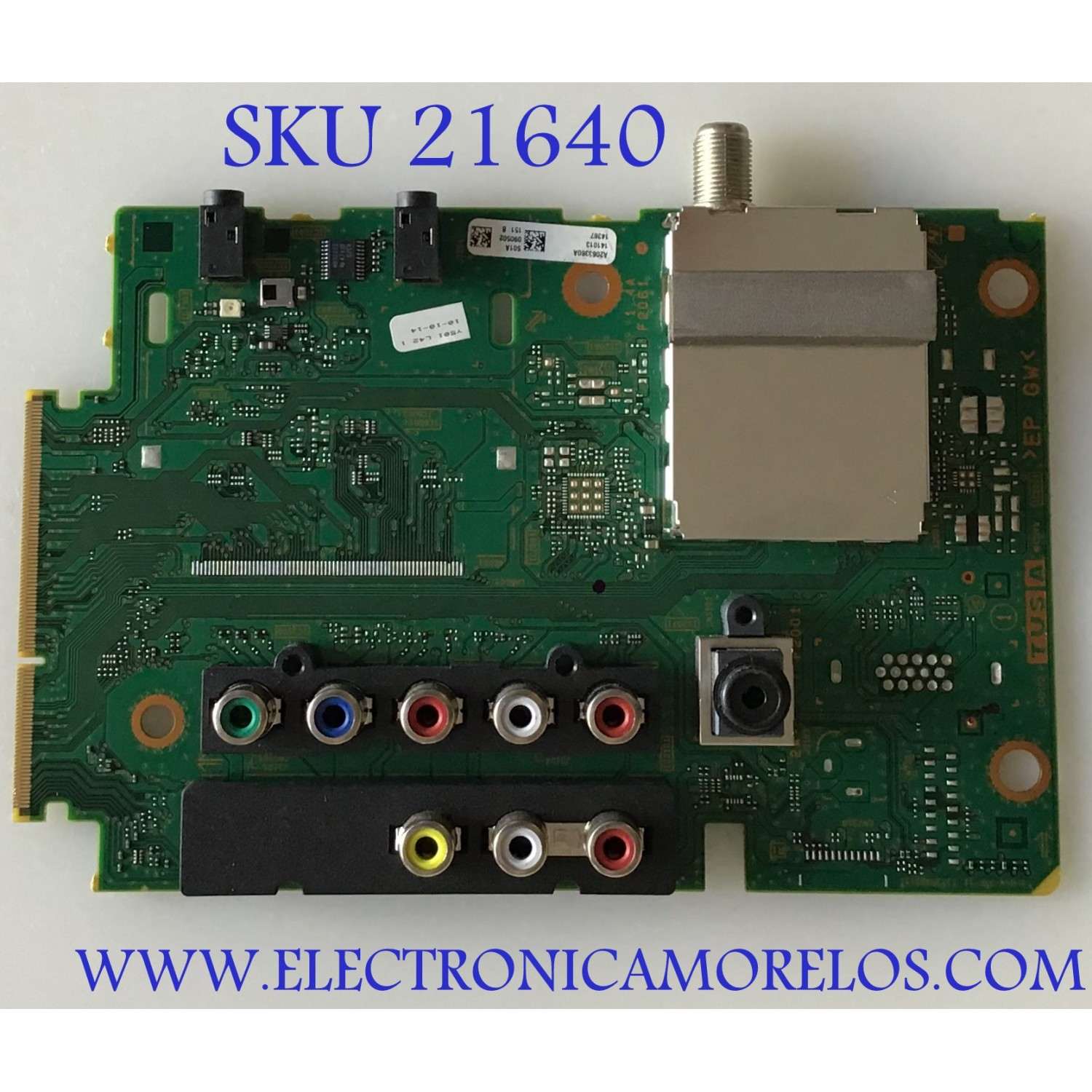 TARJETA TUNER DE A/V SONY / A-2063-306-A / 1-894-336-11 / 173543311 / A2063360A / PANEL SYV6535 / MODELOS XBR-65X850B / XBR-70X850B / XBR-55X850B / XBR-85X950B / XBR-49X850B / XBR-79X900B