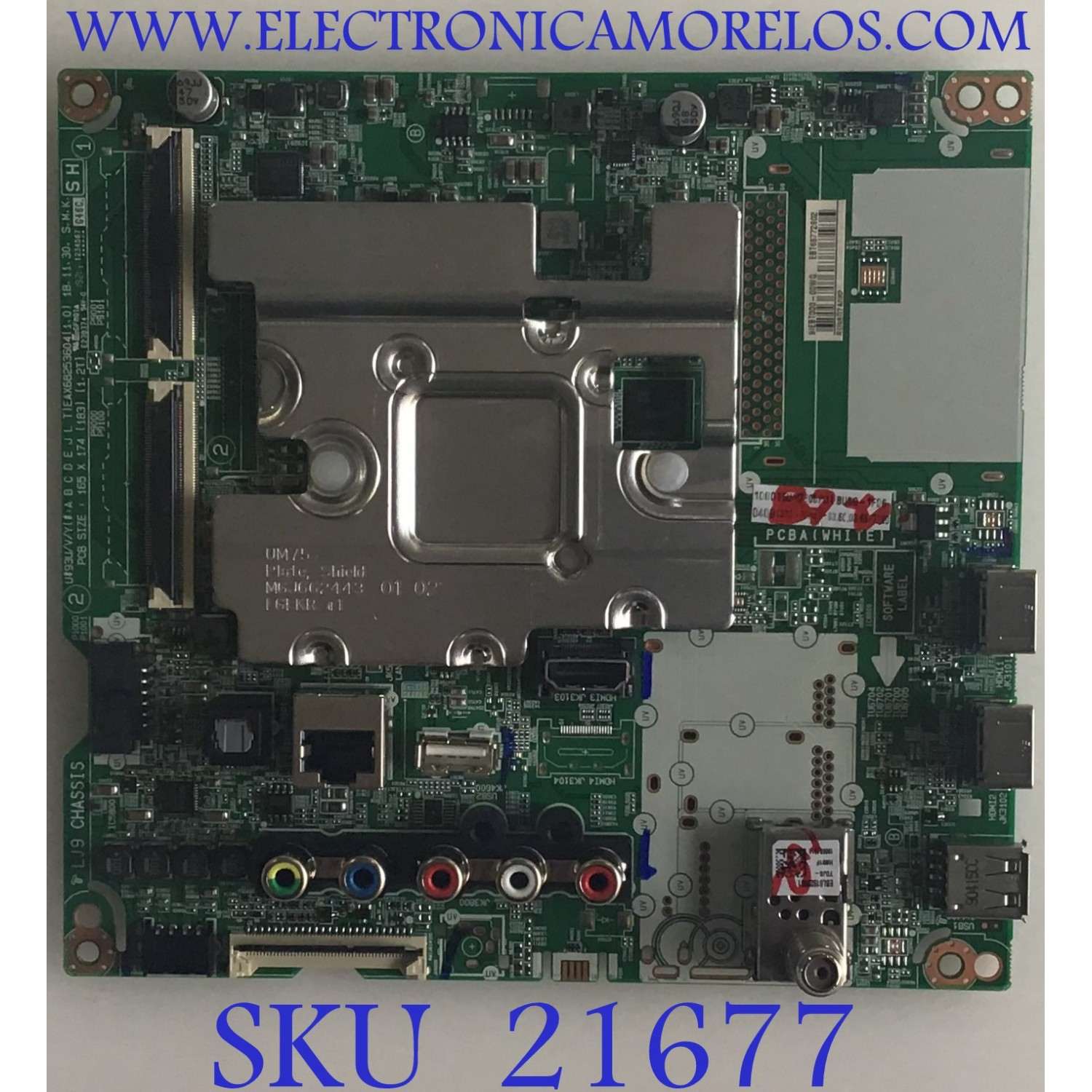 MAIN LG / EBT65772802 / EAX68253604 (1.0) / PANEL NC650DQG-ABHX1 / MODELO 65UM7300PUA.BUSGDKR / 65UM7300PUA.BUSGDJR / 65UM7300PUA.BUSGDOR