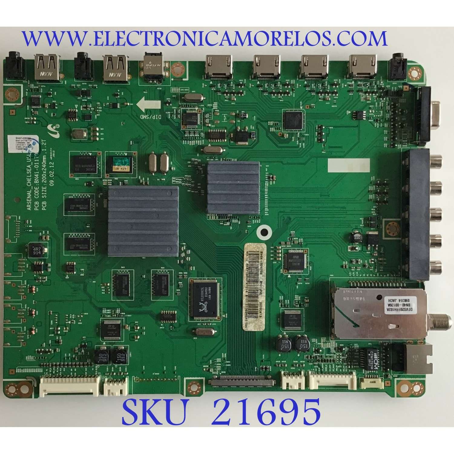 MAIN SAMSUNG / BN94-02979E / BN41-01170C / BN97-03526E / PANEL LTF460HF08-A06 / MODELOS UN46B7100WFXZA SQ01 / UN55TU8200FXZA WA04 SUSTITUTAS BN94-02640A / BN94-02640A / BN94-02979M / BN94-02979L / BN94-02640B / BN94-02640M / BN94-02640C / BN94-02640D
