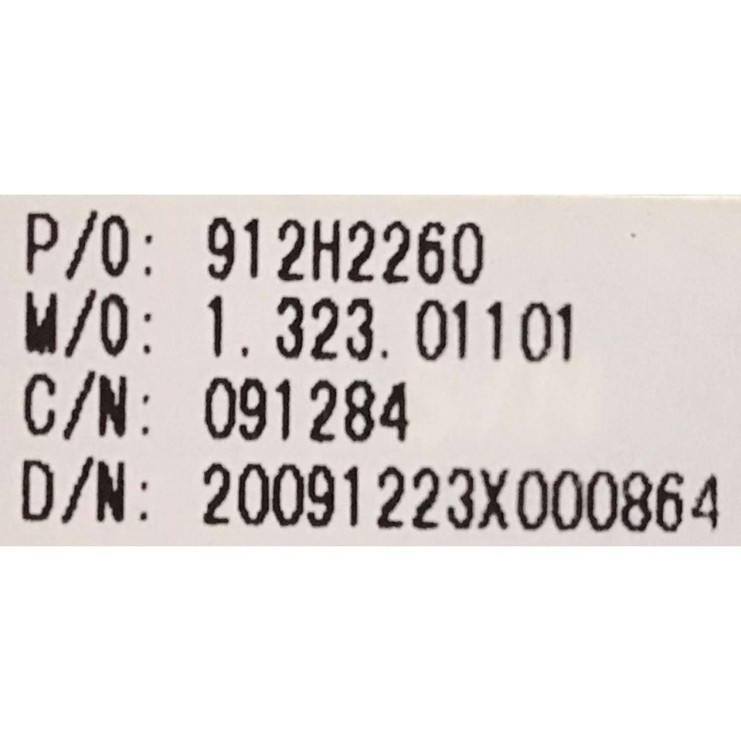 MAIN VIORE / 912H2260 / CV118HT_A1 / 91284 / 20091223X000864 / PANEL V315H1-LH3 REV.424 / MODELO  LED32VFZ61 - Imagen 2