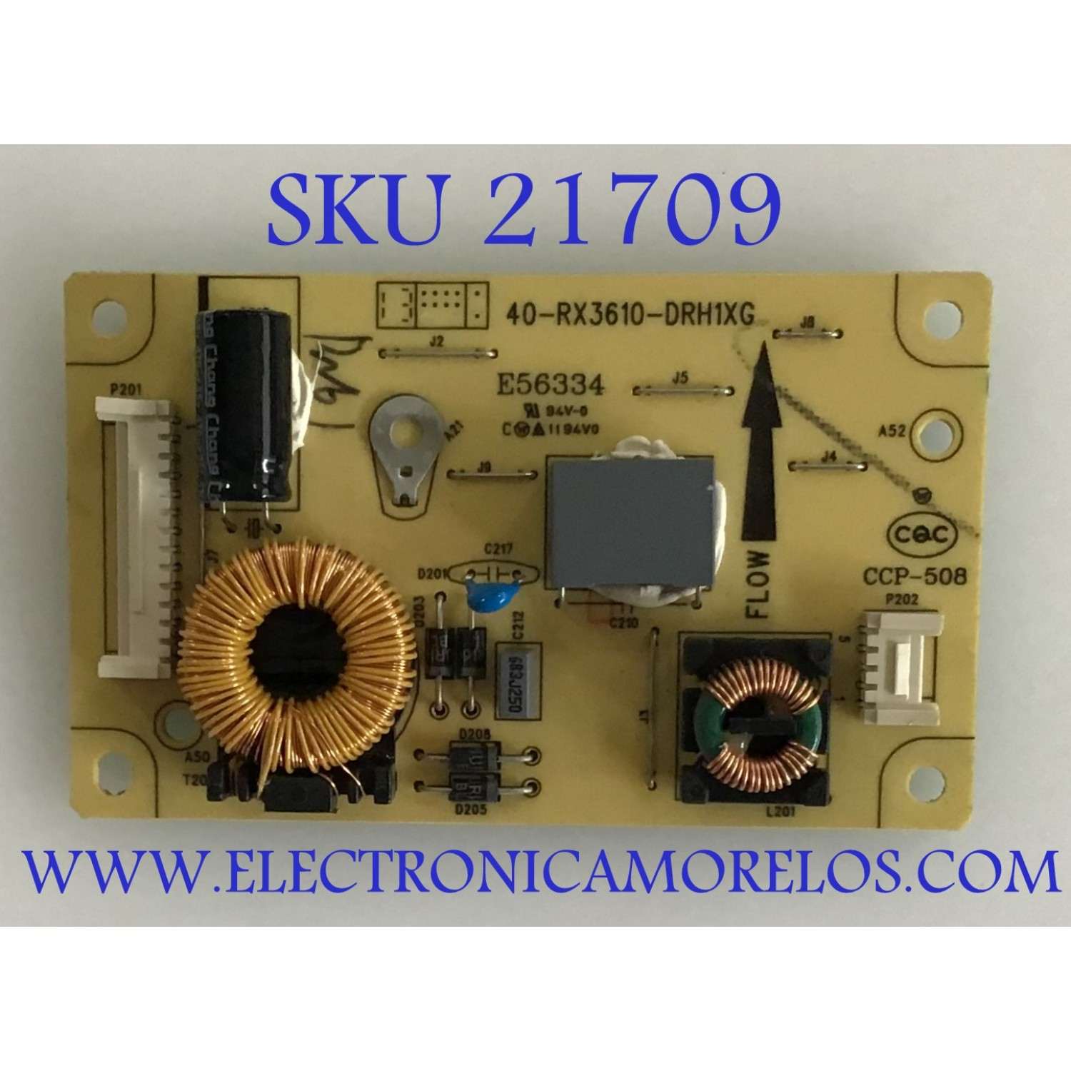 MODULO PARA LED SHARP / 40-RX3610-DRH1XG / CCP-508 / E56334 / PANEL LVW320AUDX E1 V1 / MODELO LC-32LE450U