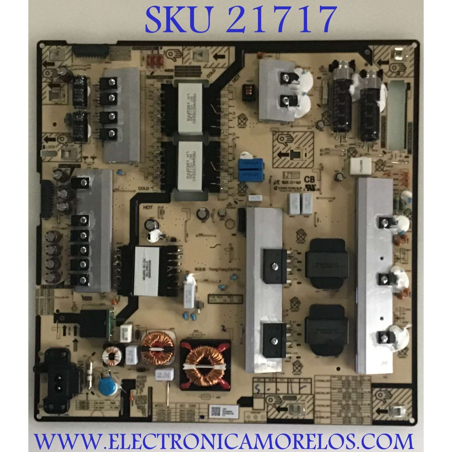FUENTE DE PODER SAMSUNG / BN44-00983C / L75S7NA RDY / BN4400983C / PANEL CY-TR075FLAV3H /  CY-TRO75FLLV3H  /  MODELOS QN75Q7DRAFXZA AA02 / QN75Q70RAFXZA FA01 / QN75Q70RAFXZA AB03 / QN75Q7DRAFXZA AA02 / QN75Q7DRAFXZA AB03 / QN75Q7DRAFXZA FA01