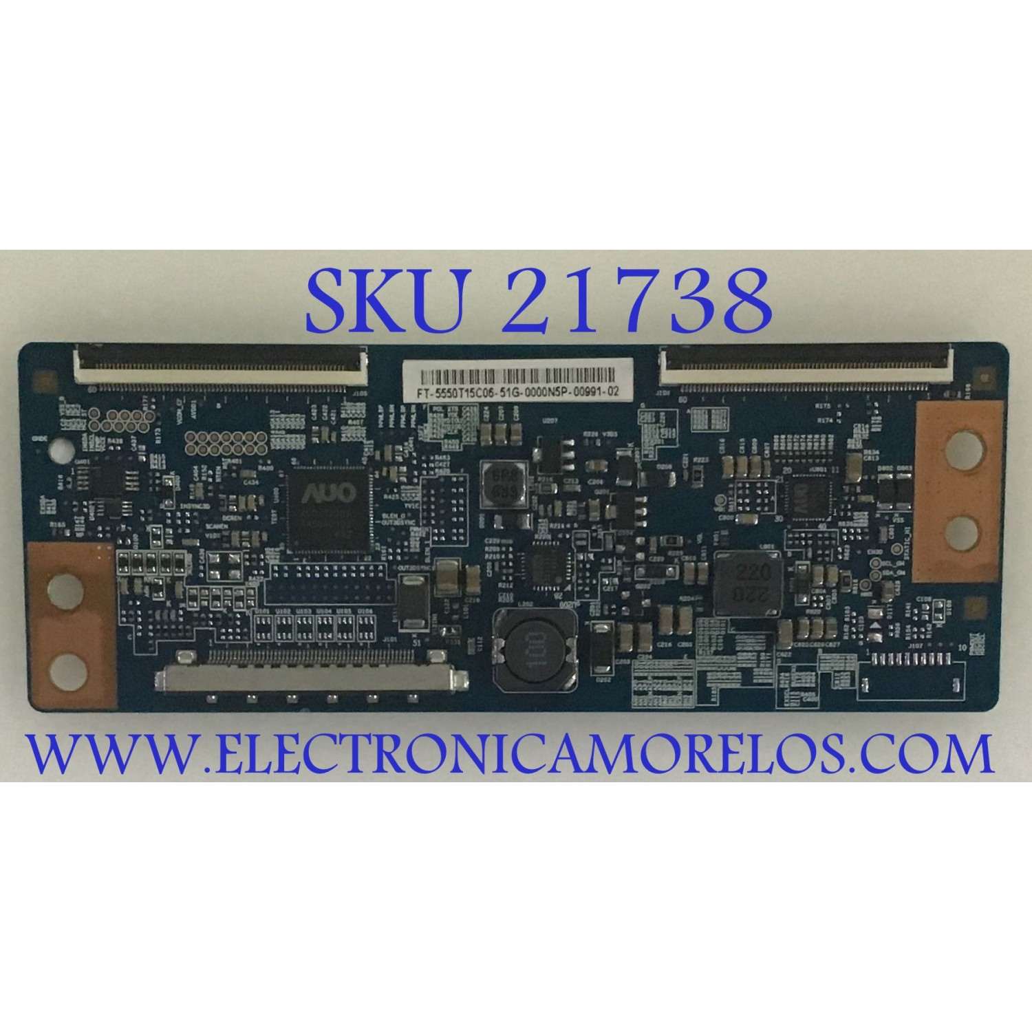 T-CON SEIKI / 55.50T15.C06 / T500HVD02.0 / 5550T15C06 / 50T10-C02 / SUSTITUTAS 55.50T15.C04 / 55.50T15.C07 / PANEL T500HVN07.1 / MODELO SE50FR