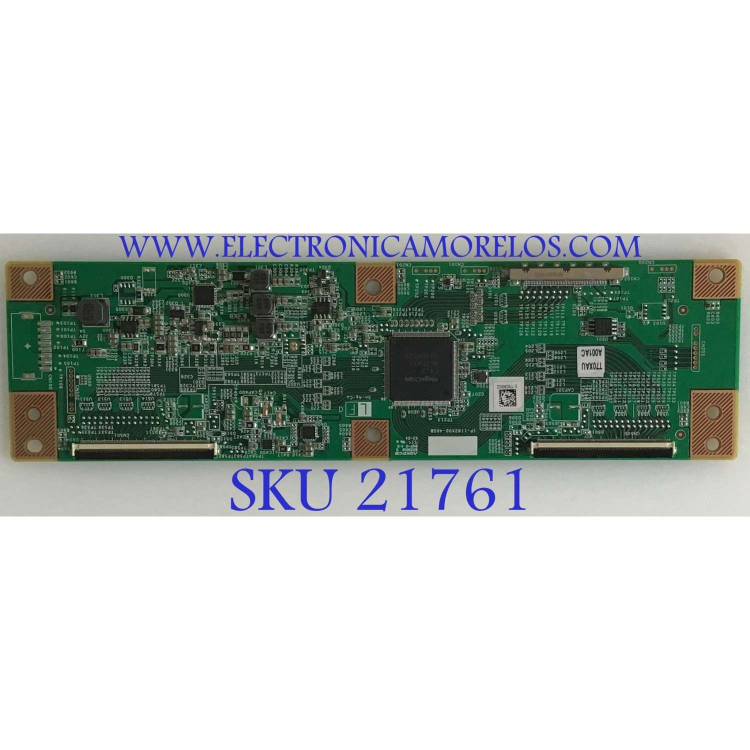 T-CON PARA TV SHARP AQUOS SERIES LED 4K UHD SMART ANDROID TV / NUMERO DE PARTE T70XAUA001AC / 1P-1182C00-40SB / 1P-1182X00-40SB / E253117 / PANEL SD700DUS-4 / MODELO 4T-C70BK2UD / V705-H3 LFTRZOMW