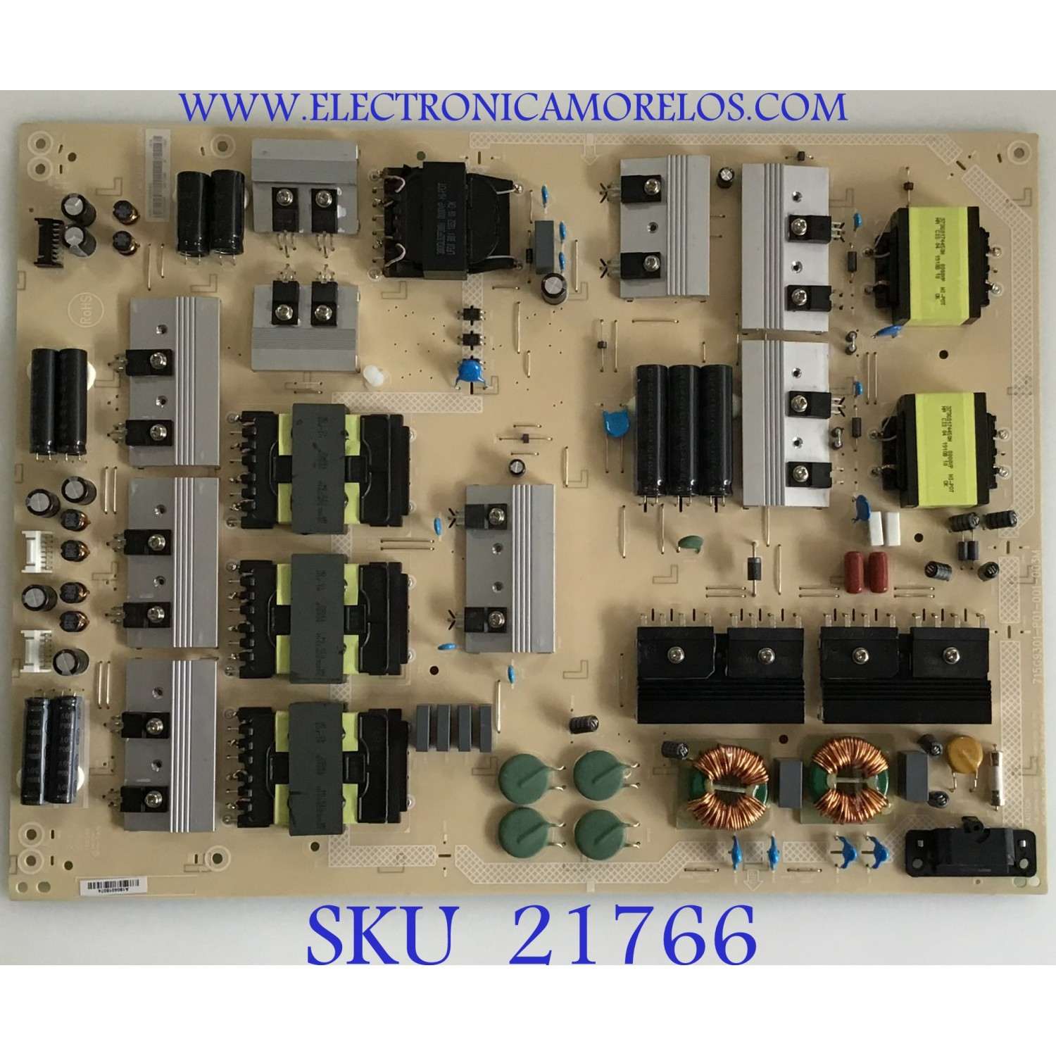 FUENTE DE PODER VIZIO / ADTVI1850AAX / 715G9301-P01-001-003M / (X)ADTVI1850AAX / PANEL T750QVF04.3 / MODELO P759-G1 LTMAYPKV