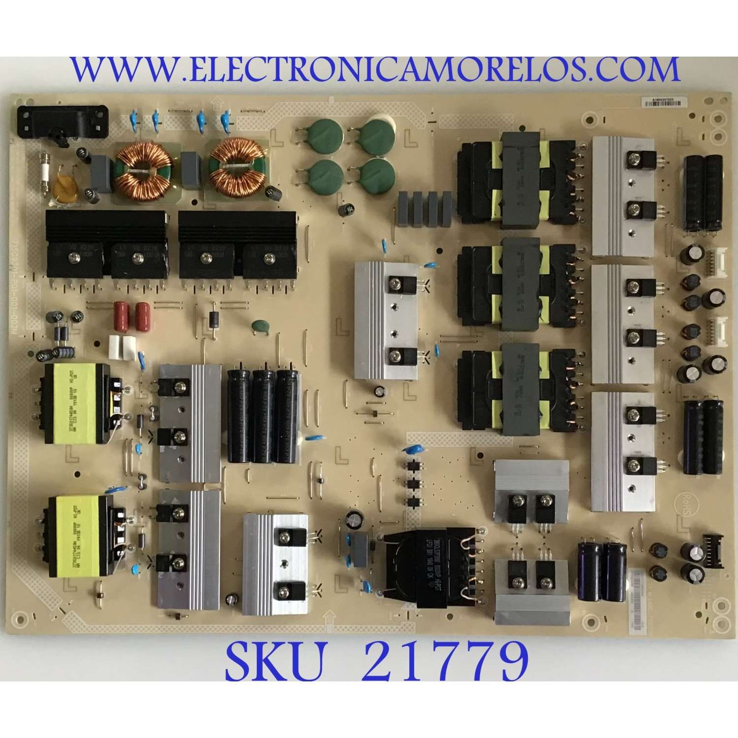 FUENTE DE PODER PARA TV VIZIO / NUMERO DE PARTE ADTVI1850AAW / 715G9301-P01-001-003M / E168066 / PANEL T650QVF09.3 / MODELOS P659-G1 / P659-G1 LTMAYNKV / P659-G1 LTYAYNOW / P659-G1 LTYAYNOV / P659-G1 LTCAYNMV