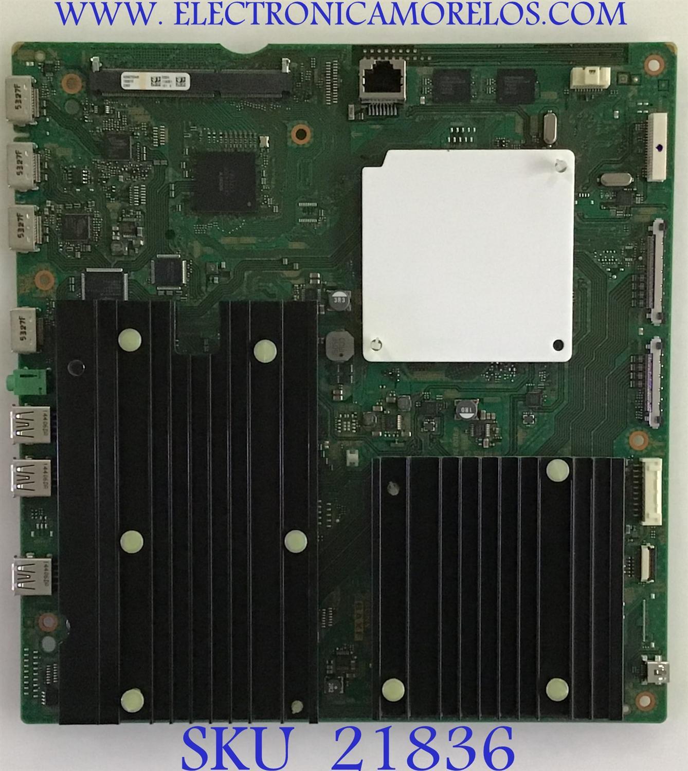 MAIN SONY / A-2067-555-A / 1-893-272-21 / A2067554A / PANEL SYV6535 / MODELO XBR-65X800B