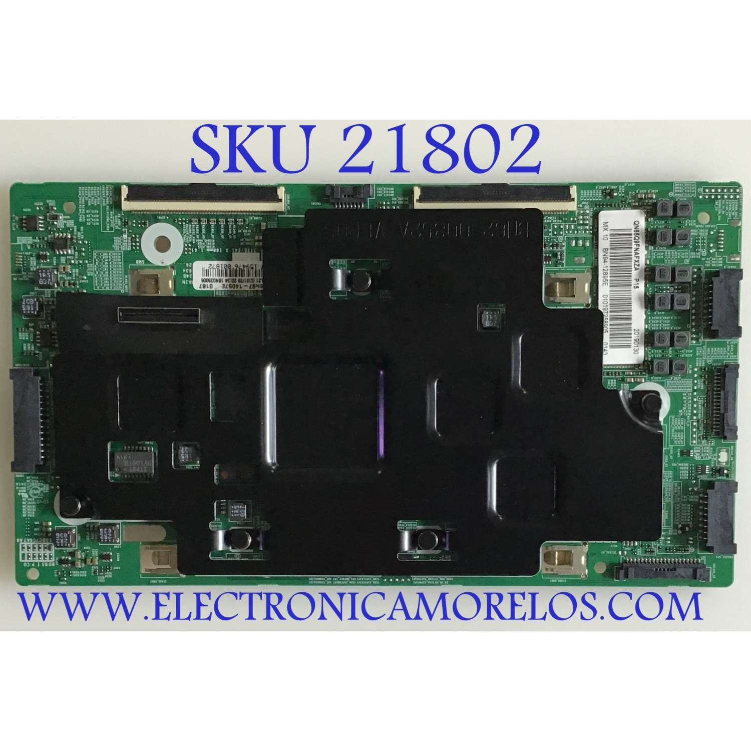 MAIN SAMSUNG QLED SMART 4K UHD TV / BN94-12895E / BN97-14057E / PANEL CY-TN065FLLV6H / MODELO QN65Q9FNAFXZA