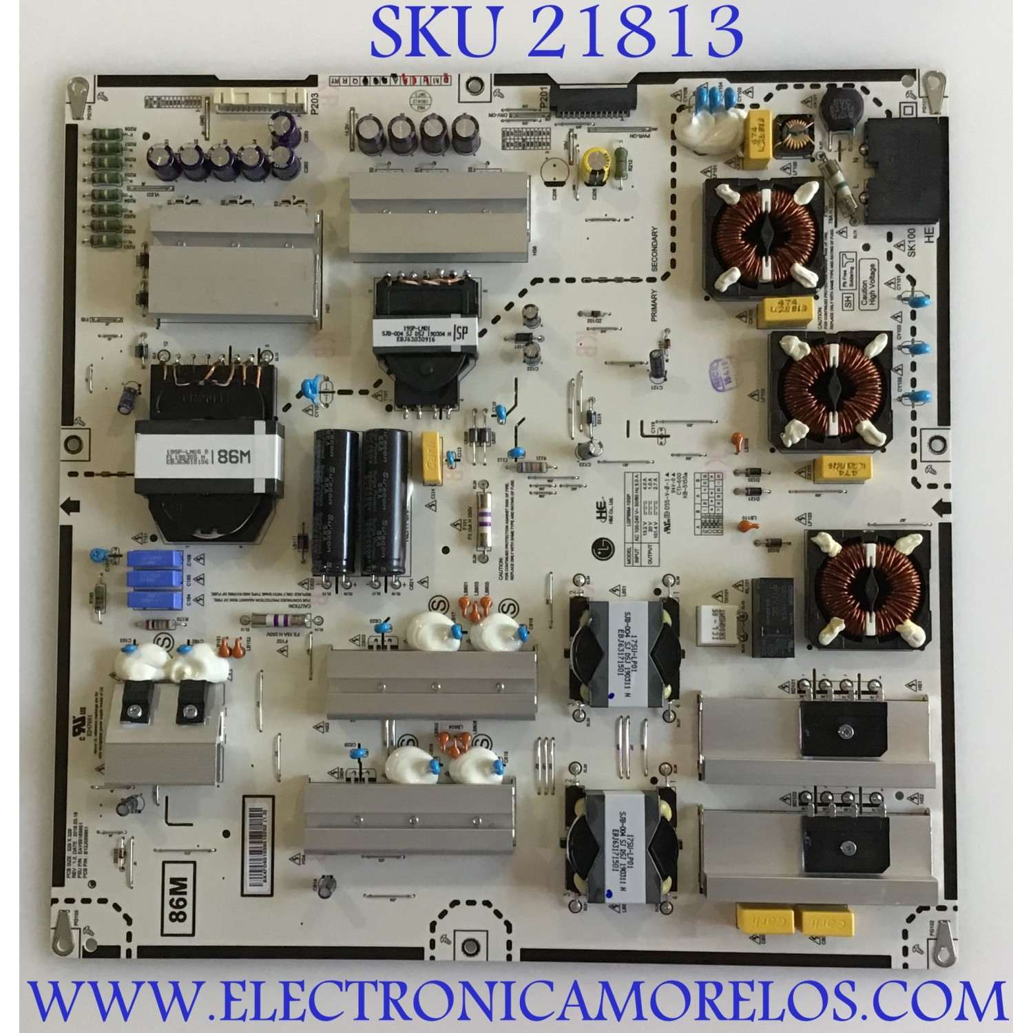 FUENTE  LG / NUM DE PARTE EAY65169951 / 65169951 / LGP86M-19SP / B12J059951 / PANEL NC860DQD-AAHH1 / NC860DQD-AAHH5 / MODELOS 86SM9070PUA.BUSYLJR / 86SM9070PUA.AUSYLJR / 86NANO91ANA.BUSWLJR / 86NANO90ANA.BUSWLJR / 86NAN091ANA / 86NAN090UNA / 86NAN09OUNA