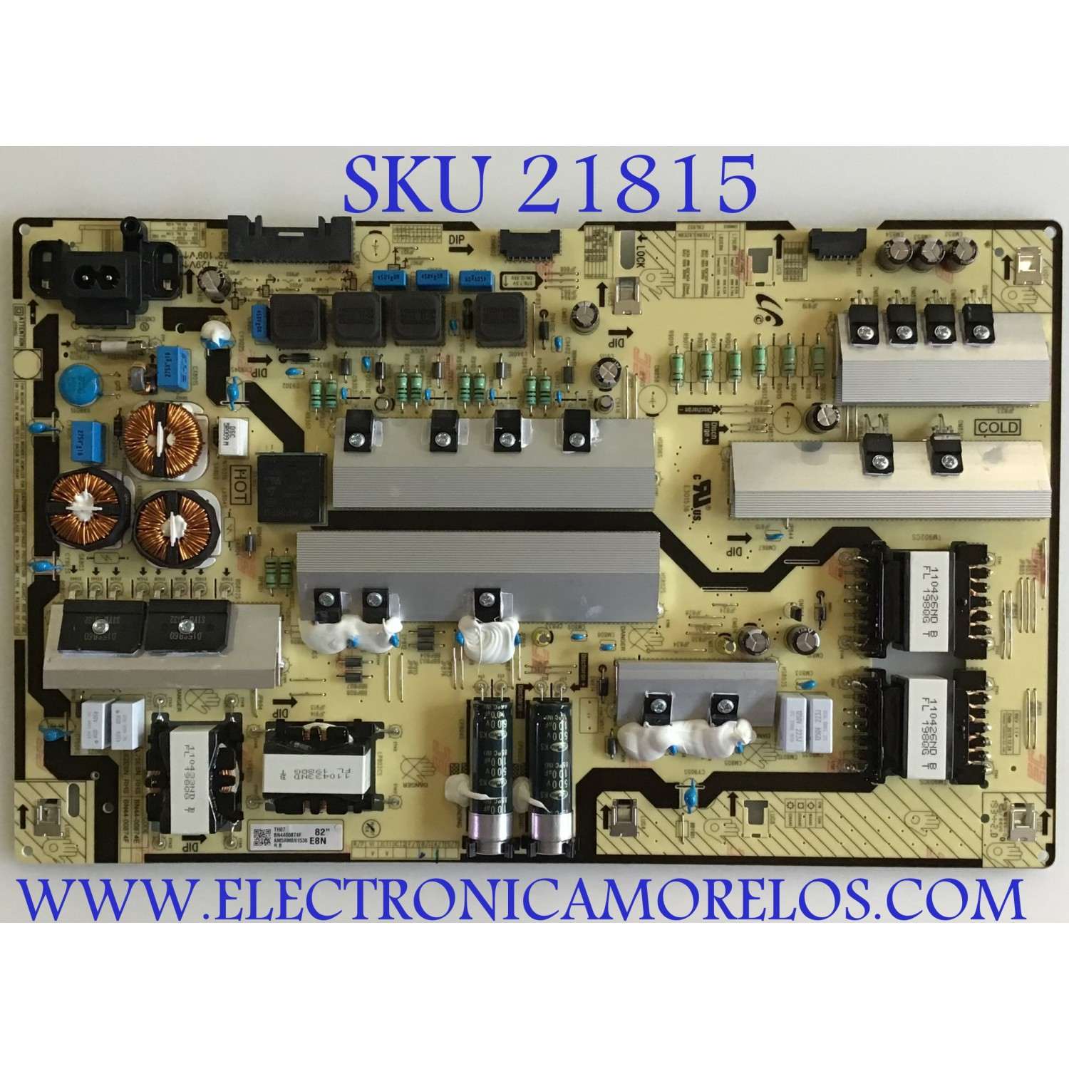 FUENTE DE PODER ORIGINAL SAMSUNG / NUMERO DE PARTE BN44-00874F / L82E8N_RHS / BN4400874F / PANEL CY-RR082FGNV1H / MODELOS QN82Q6DRAFXZA  / QN82Q60RAFXZA / QN82Q6DRAFXZA DA02 / QN82Q6DRAFXZA FA01 / UN82RU8000FXZA FA01 / UN82RU8000FXZC FA01