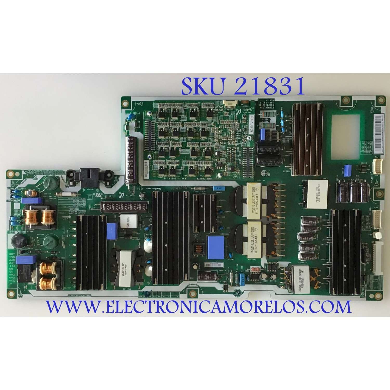 FUENTE DE PODER PARA TV SAMSUNG / NUMERO DE PARTE BN4400656A / L60U2L_DSM / BN44-00656A / PSLF231U16L / PANEL'S CY-KF6000DL52H / CY-KF600DSLV2H / DISPLAY LSF600HQ01-A01 / MODELOS UN60F8000 / UN60F8000BFXZA TS01 / UN60F8000 / UN60F8000FXZA TS01