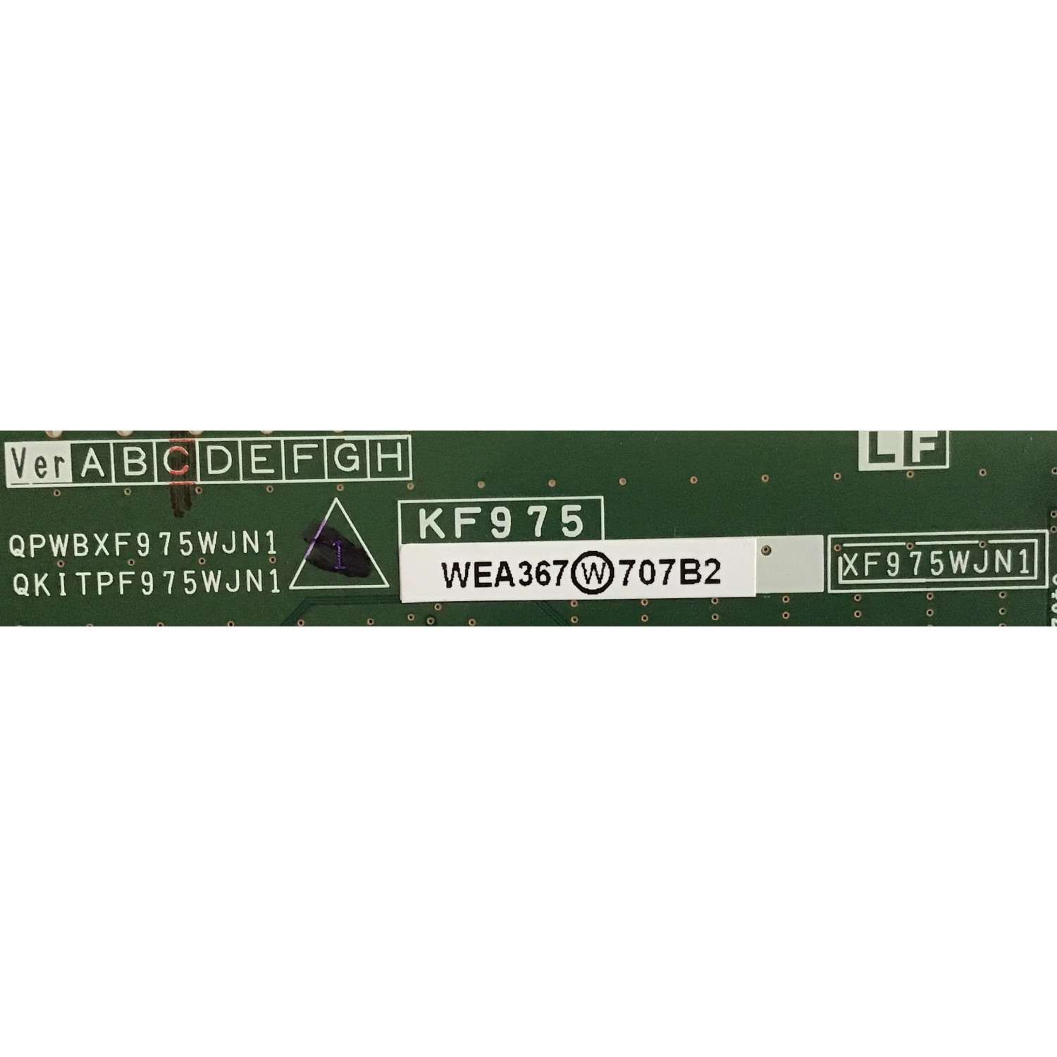 T-CON PARA MONITOR SHARP / WEA367 / KF975 /  QPWBXF975WJN1 / QKITTPF975WJN1 / XF975WJN1 / MODELO PN-E703 - Imagen 2