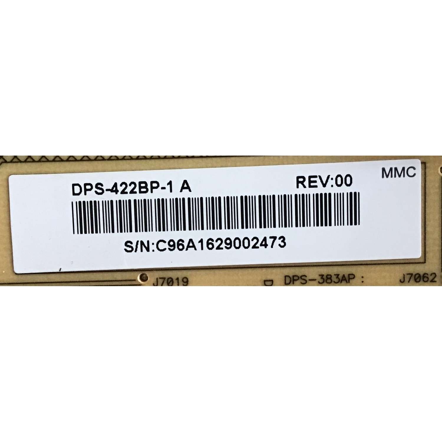 FUENTE DE PODER PARA MONITOR SHARP / DPS-422BP-1 A / RDENC1028MPPZ / DPS-383AP / 2950314506 / MODELO PN-E703 - Imagen 3