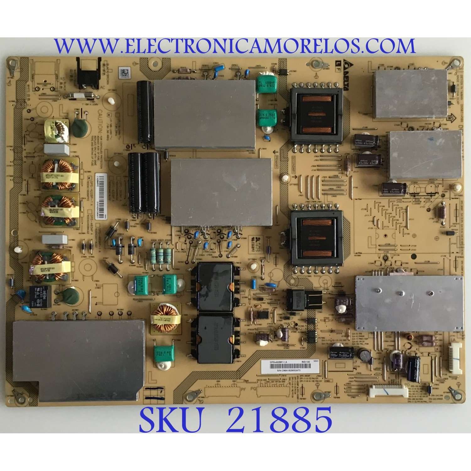 FUENTE DE PODER PARA MONITOR SHARP / DPS-422BP-1 A / RDENC1028MPPZ / DPS-383AP / 2950314506 / MODELO PN-E703