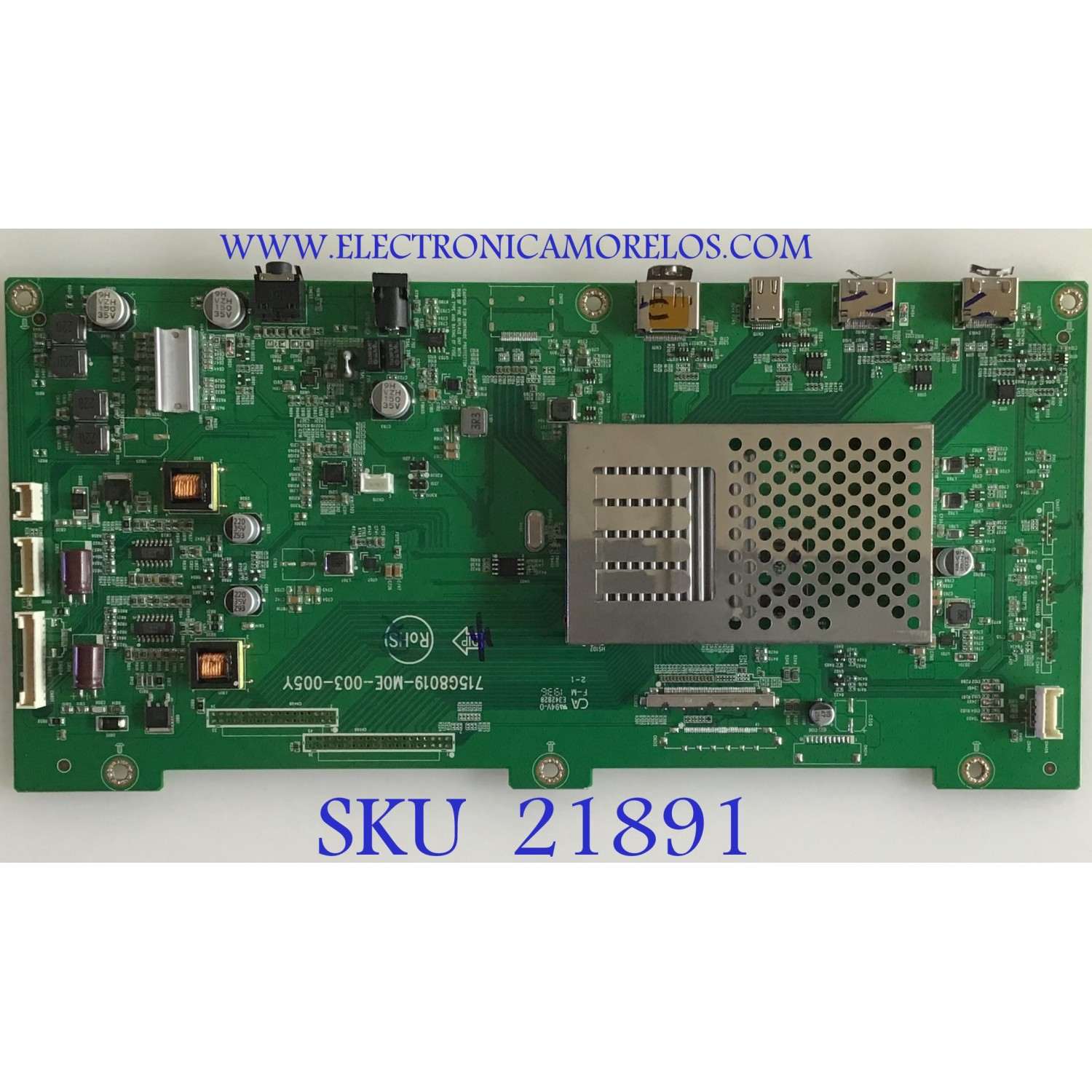 MAIN ACER / GQICB0BA029 / 715G8019-M0E-003-005Y / (Q)GQICB0BA029000Q / PANEL TPM315WQ1 -DVR01-A REV:000A / MODELO XZ321QU