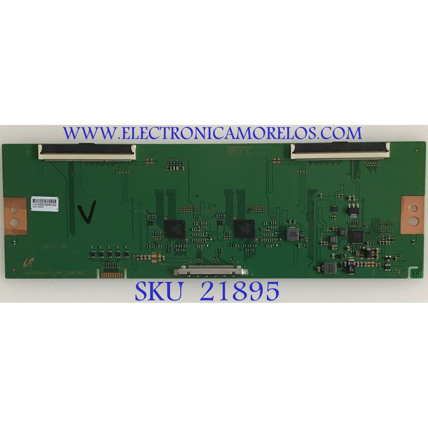 T-CON PARA MONITOR SAMSUNG QLED / NUMERO DE PARTE LJ94-41295C / S06004SS0296C / S490YP01V11_HF_CONTROL / 41295C / PANEL'S CY-PM490LSLV2F / CY-PM490LSLV2V / MODELO LC49HG90 / LC49HG90DMNXZA