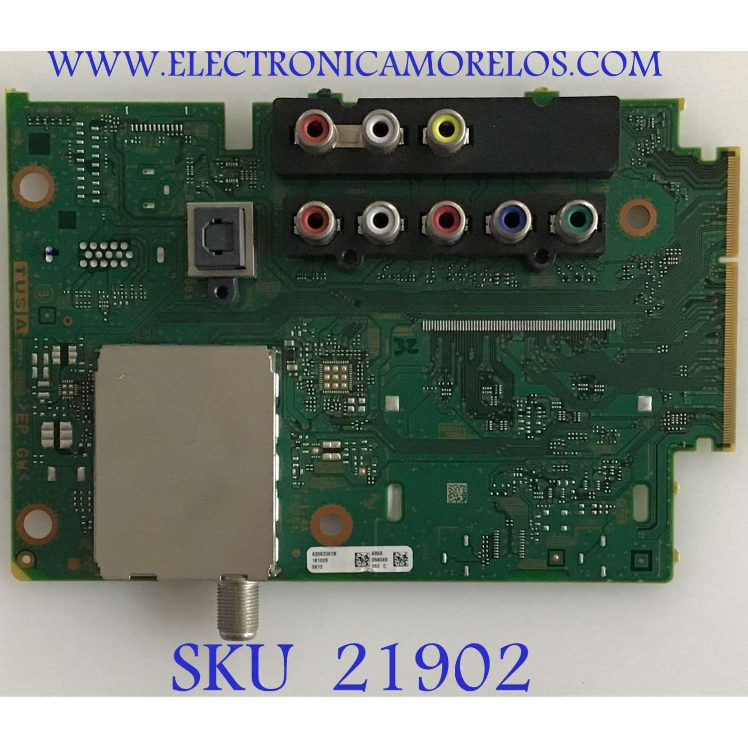 TARJETA DE A/V SONY / A-2063-363-B / 1-894-336-11 / A2063361A / 173543311 / PANEL NS4F400DND01 / MODELO KDL-40W600B