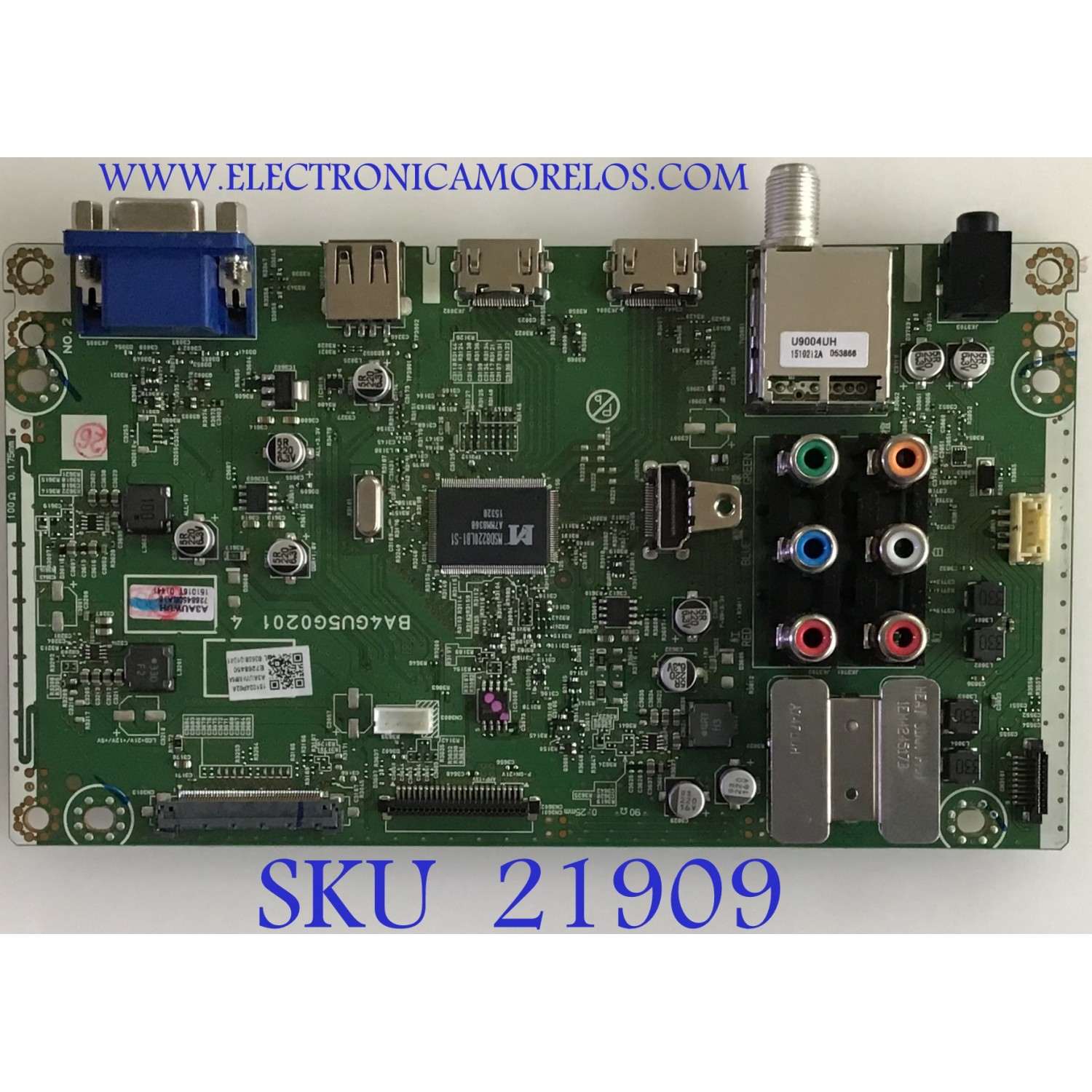 MAIN PARA TV PHILIPS / A3AUW-MMA / BA4GU5G0201 4 / MODELO 40PFL4409