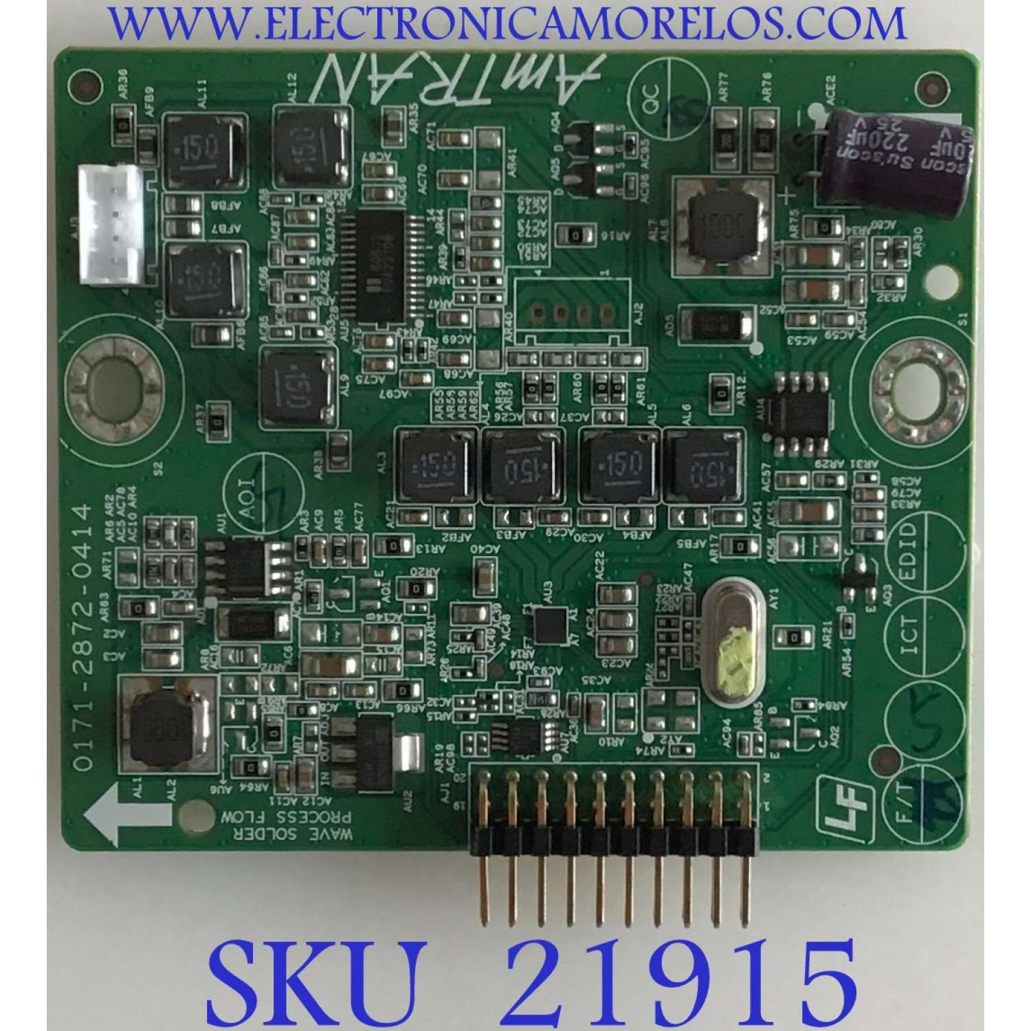 TARJETA DE AUDIO ASUS / 3527-0022-0137 / 0171-2872-0414 / MX279H / PANEL R5ALM270WF5(SA)(AE) / MODELO MX279HS