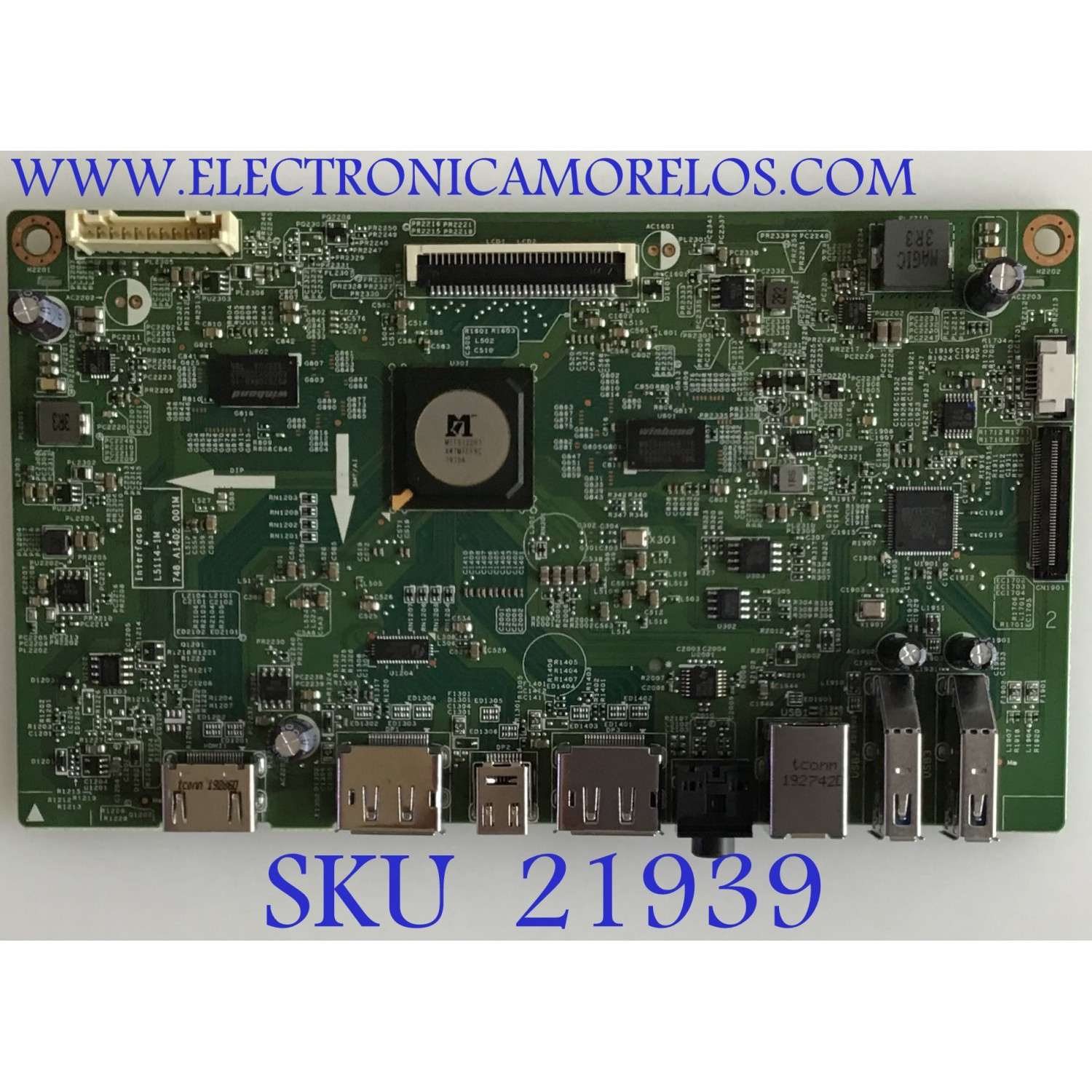MAIN DELL / 748.A1402.001M / 32177985 / 7ZB.A1401.0005 / PANE LSM238ML04-C01 / MODELO U2417H